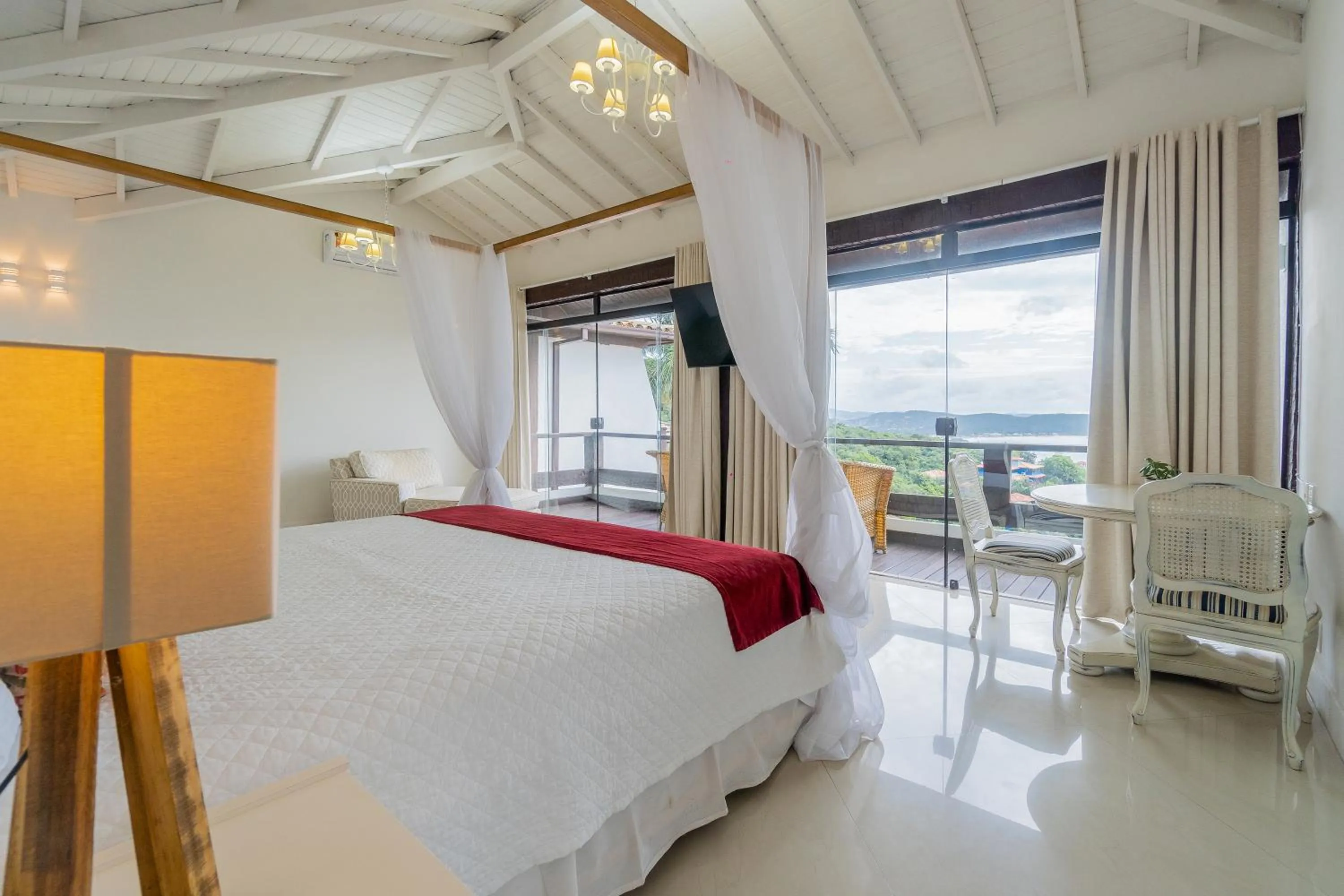 Patio, Bed in Eny Boutique Hotel & Spa