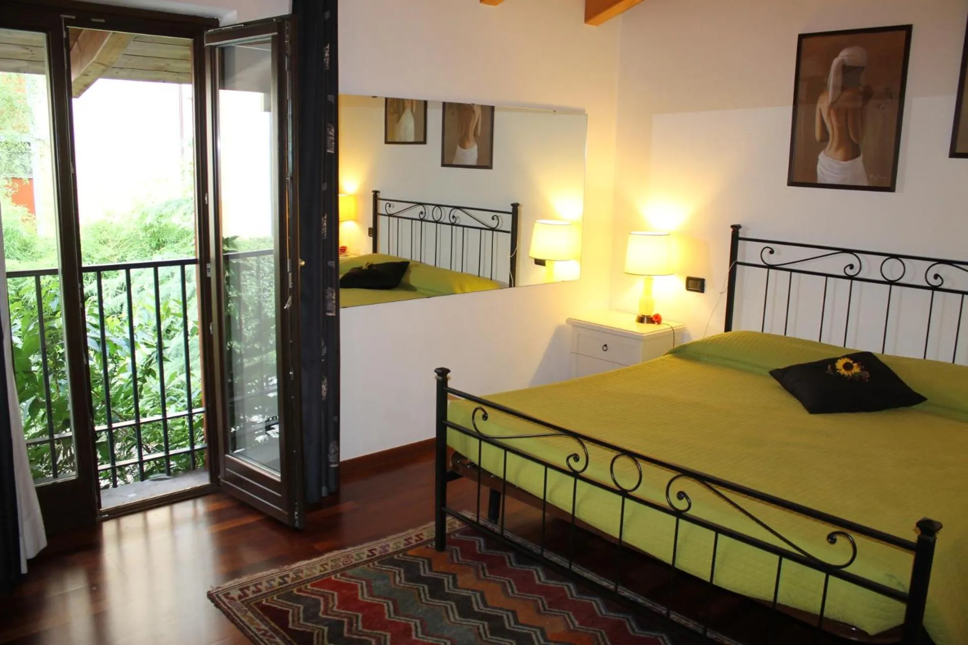 Bedroom, Bed in B&B Le Muse