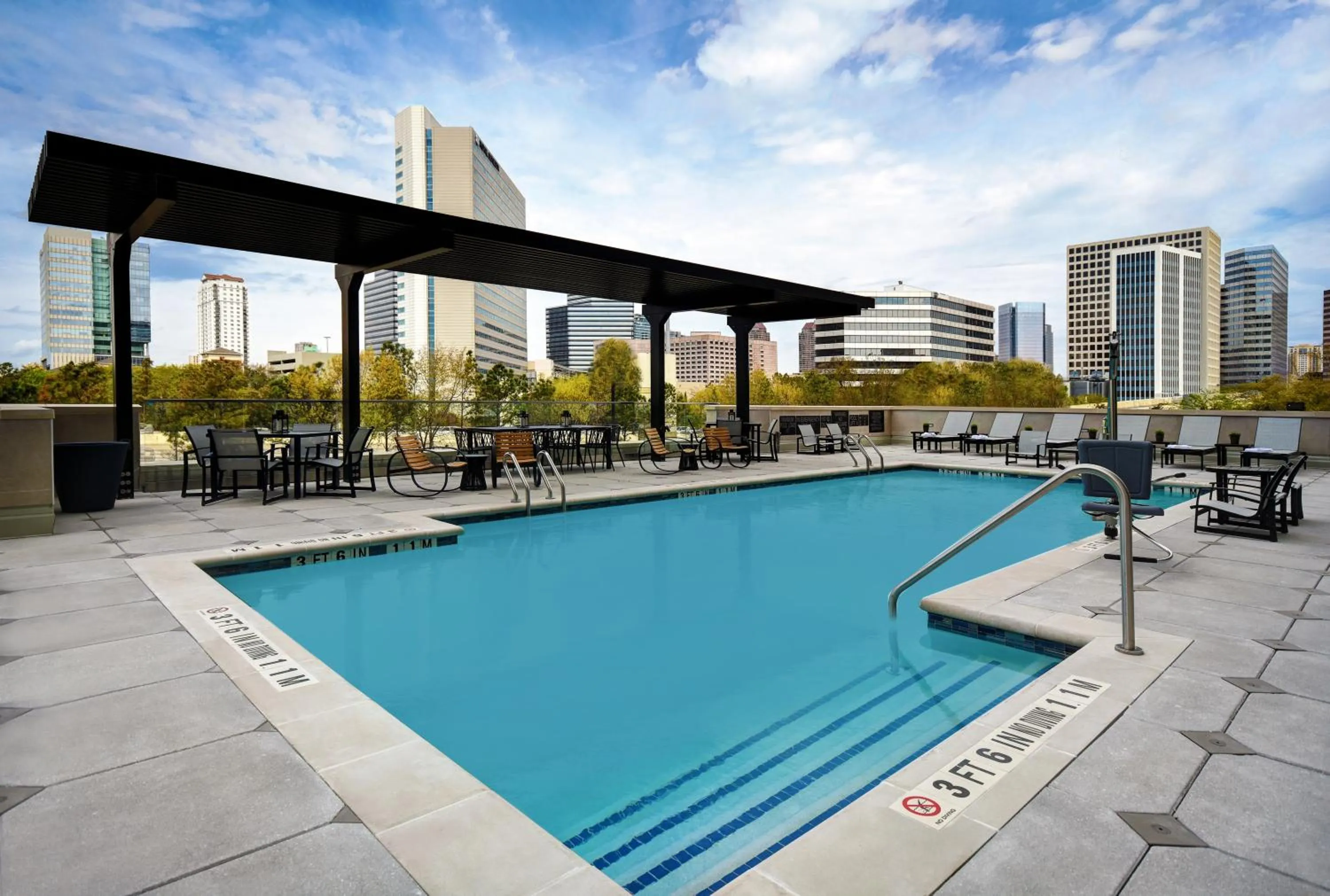 Swimming pool in Holiday Inn Express - Houston - Galleria Area by IHG
