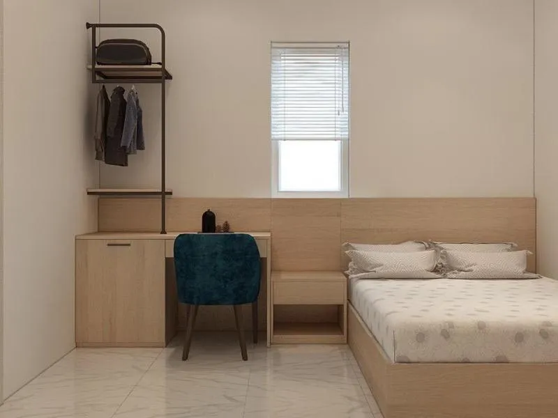 Bed in Thiên Thanh Hotel