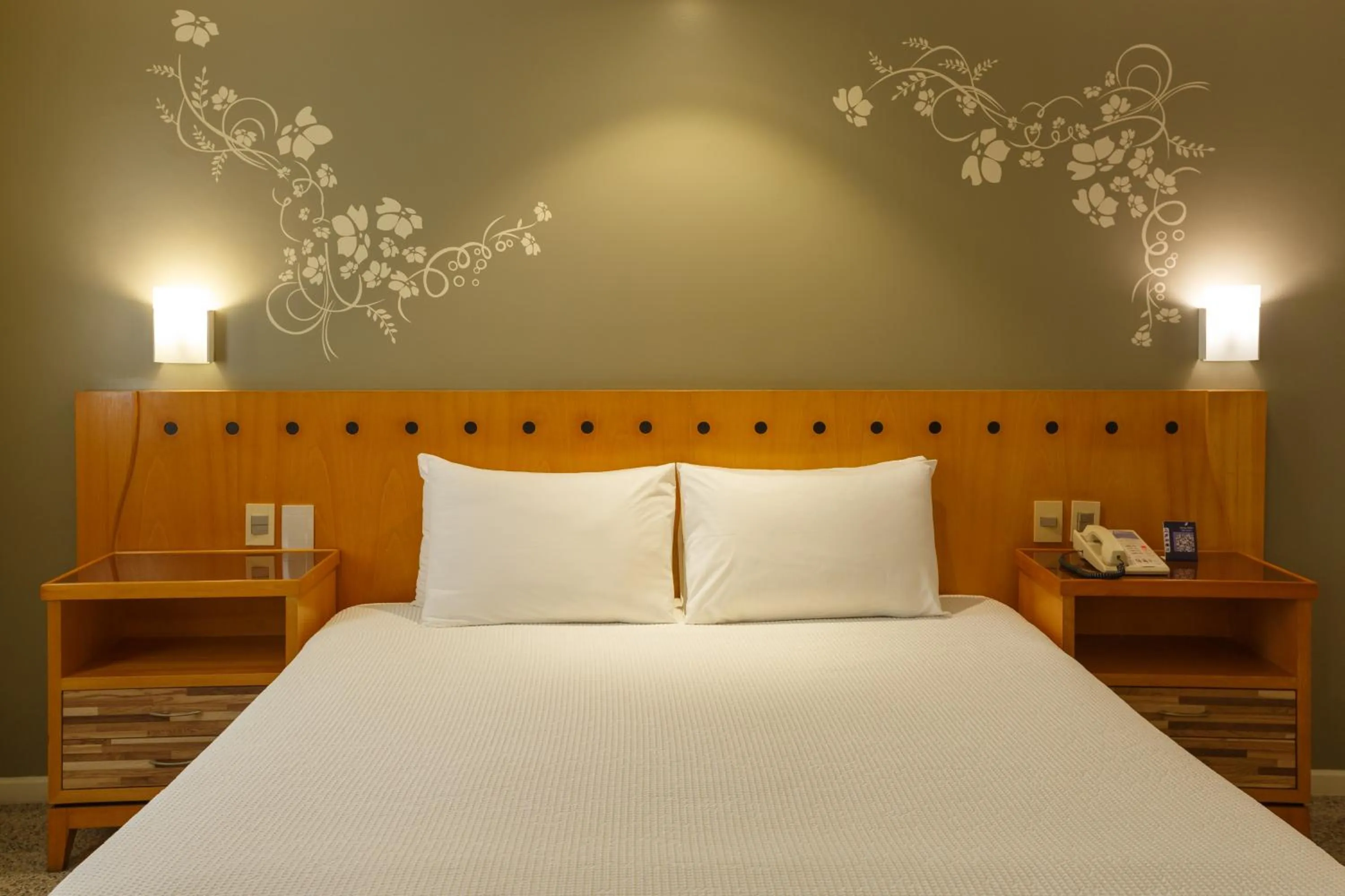 Bed in Blue Tree Towers Fortaleza Beira Mar