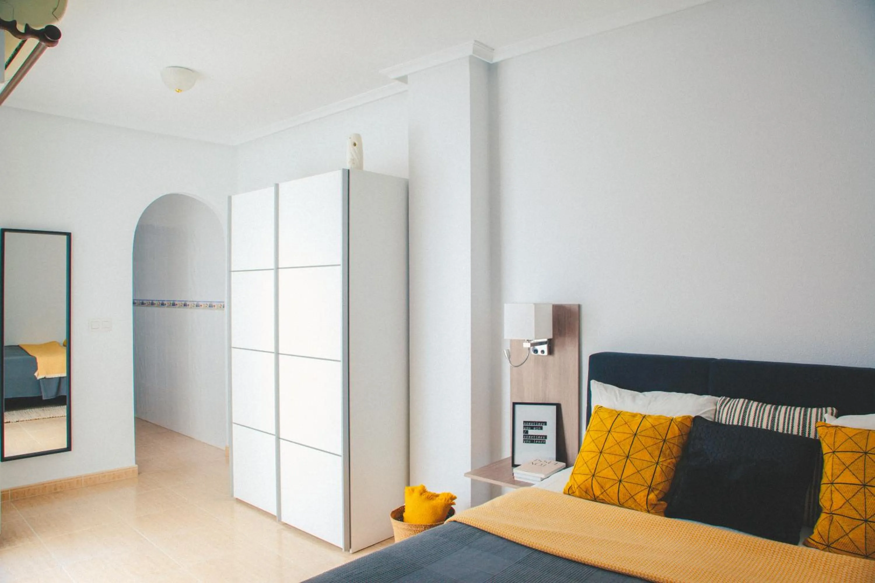 Bed in Aparthotel Costa Blanca