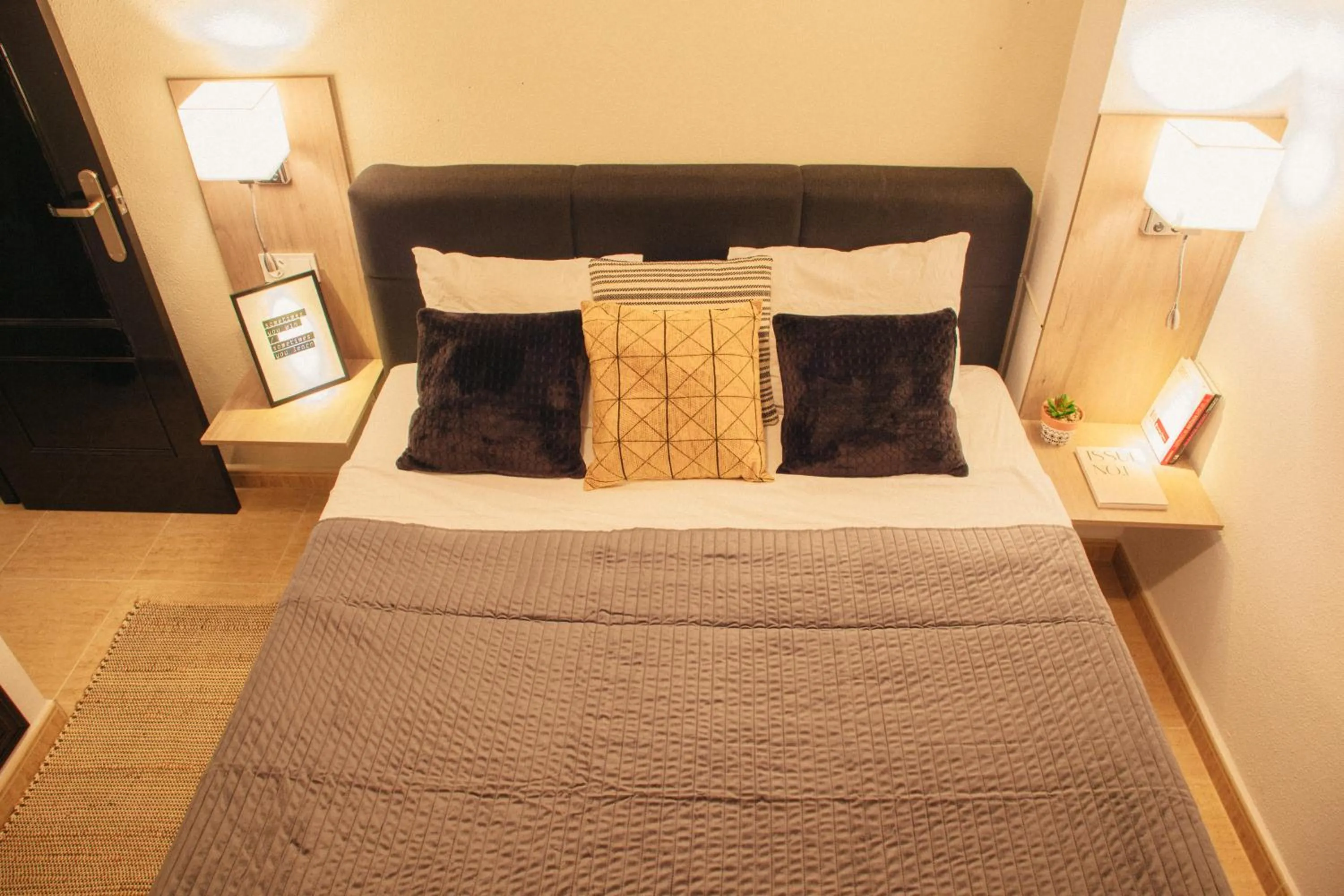 Bed in Aparthotel Costa Blanca