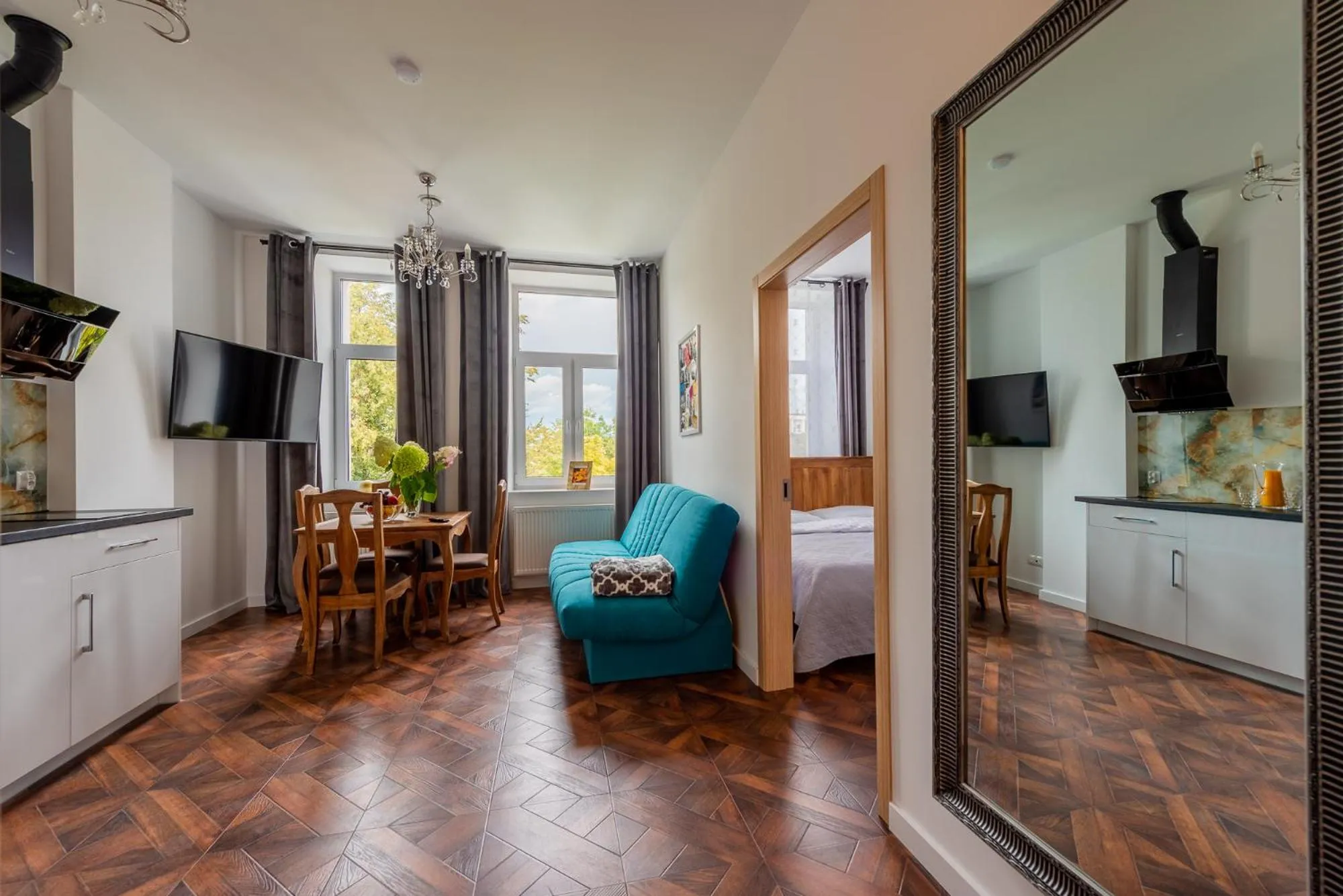 Bed in Kamienica Zamenhofa - Apartamenty na wynajem