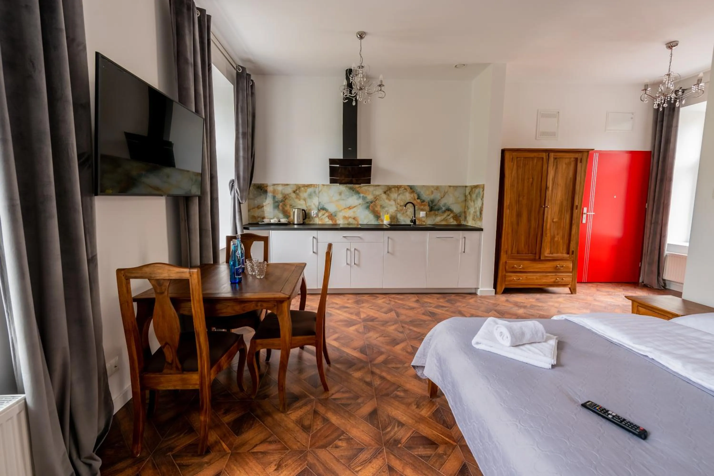 Bed in Kamienica Zamenhofa - Apartamenty na wynajem