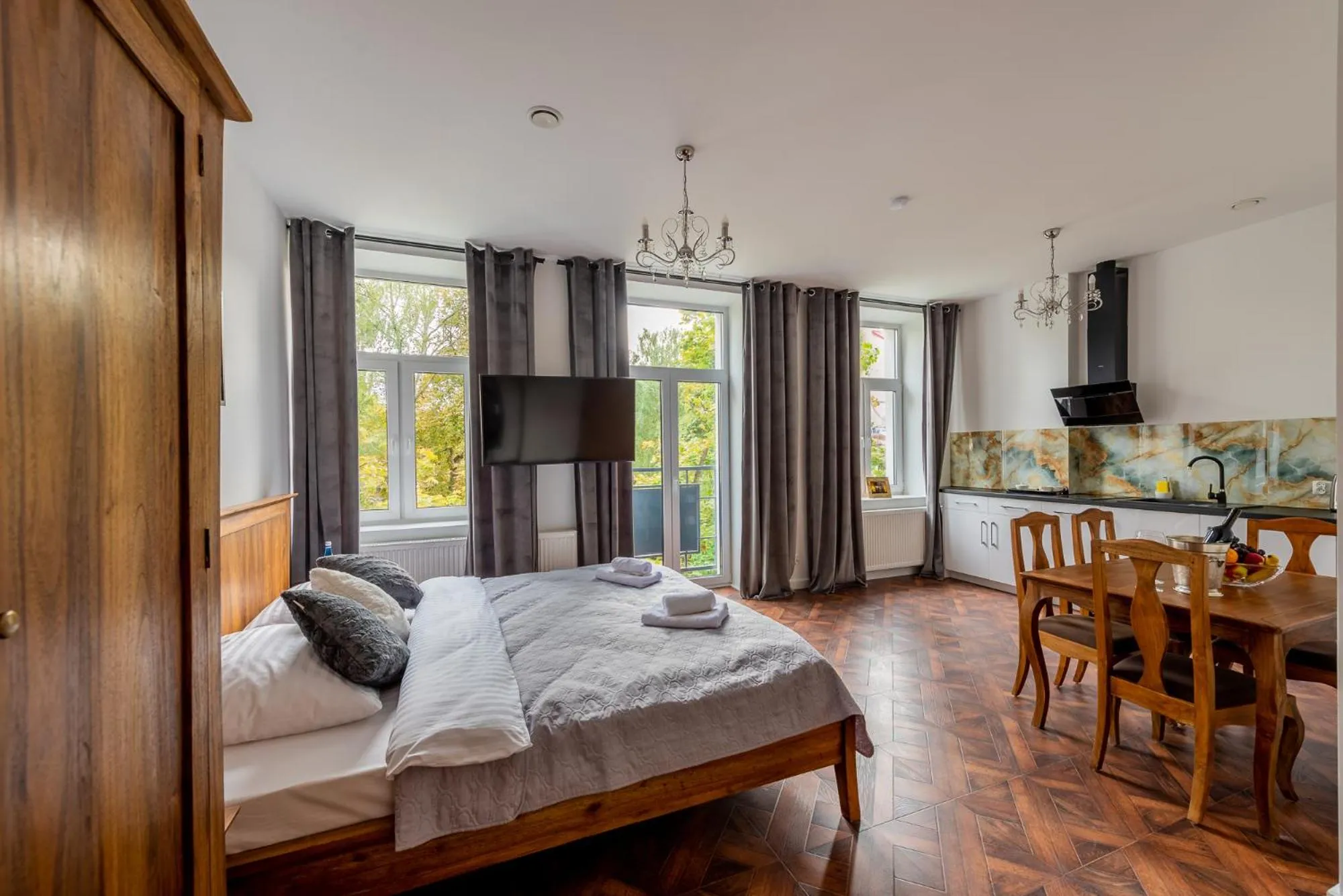 Bed in Kamienica Zamenhofa - Apartamenty na wynajem