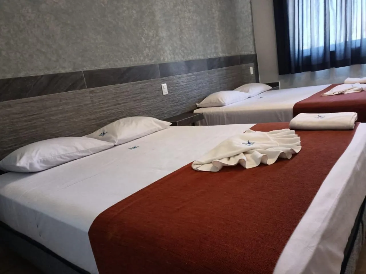 Bed in Hotel Albatros Peñita-Guayabitos Nayarit