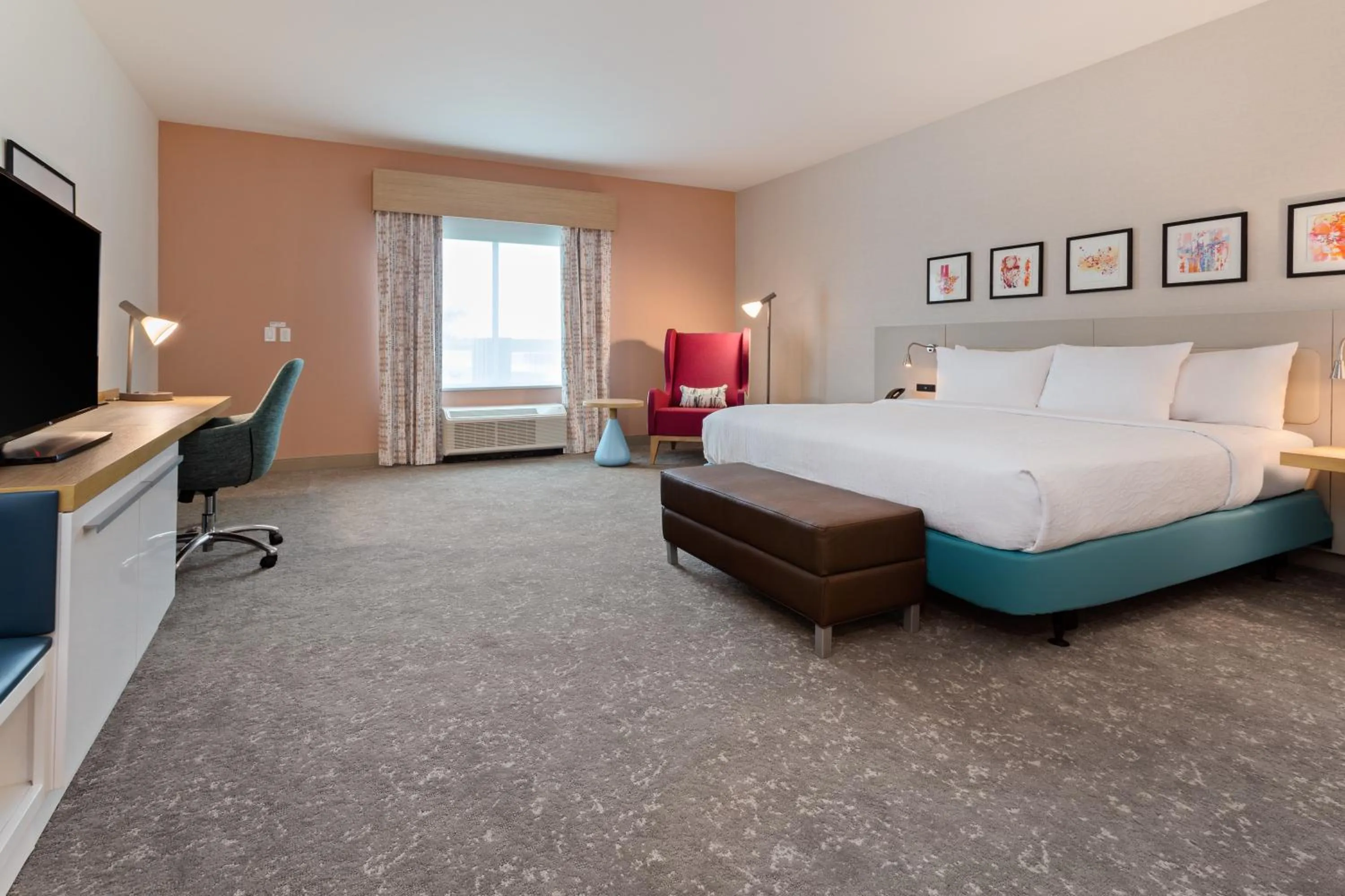 Bed in Hilton Garden Inn Homestead