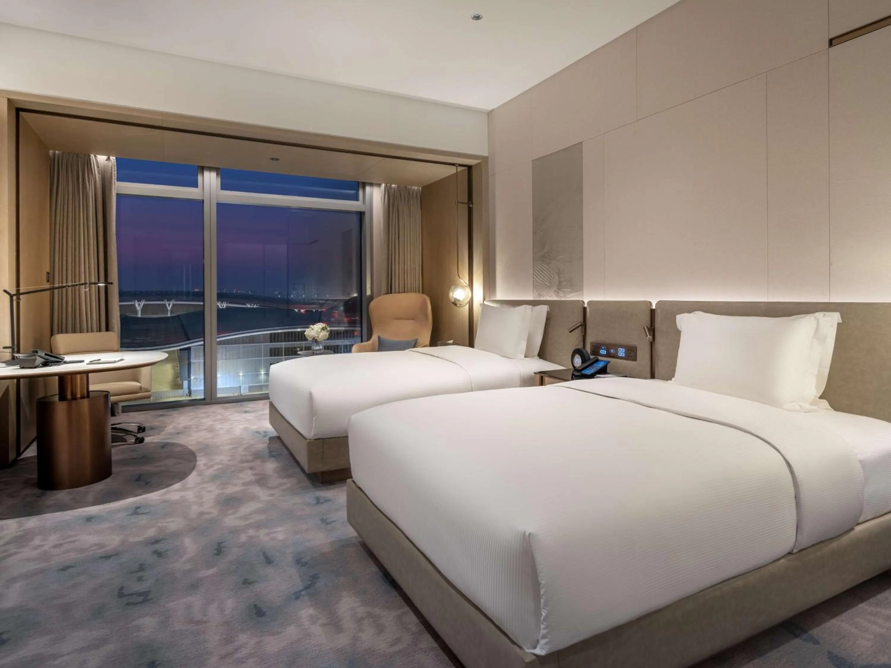 Bedroom, Bed in Hilton Shenzhen World Exhibition & Convention Center - Only 5 minutes' walk to WECC