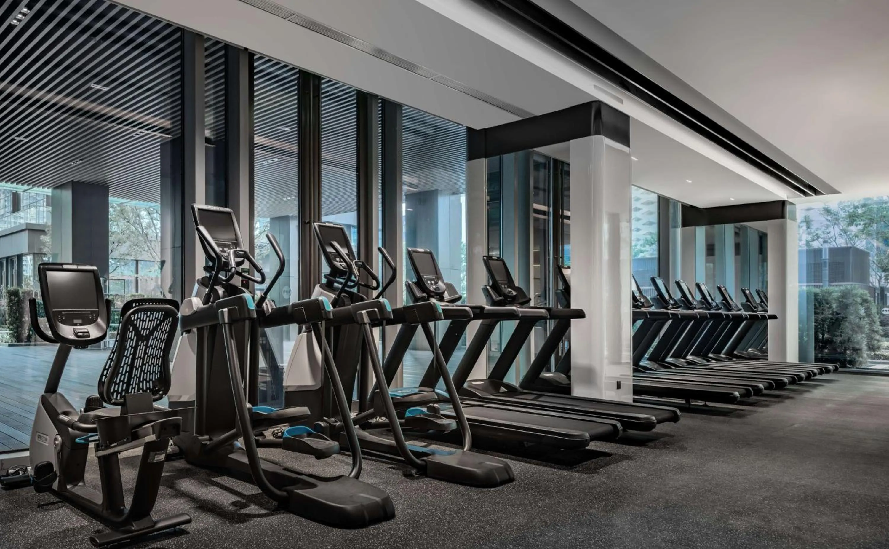 Fitness centre/facilities in Hilton Shenzhen World Exhibition & Convention Center - Only 5 minutes' walk to WECC