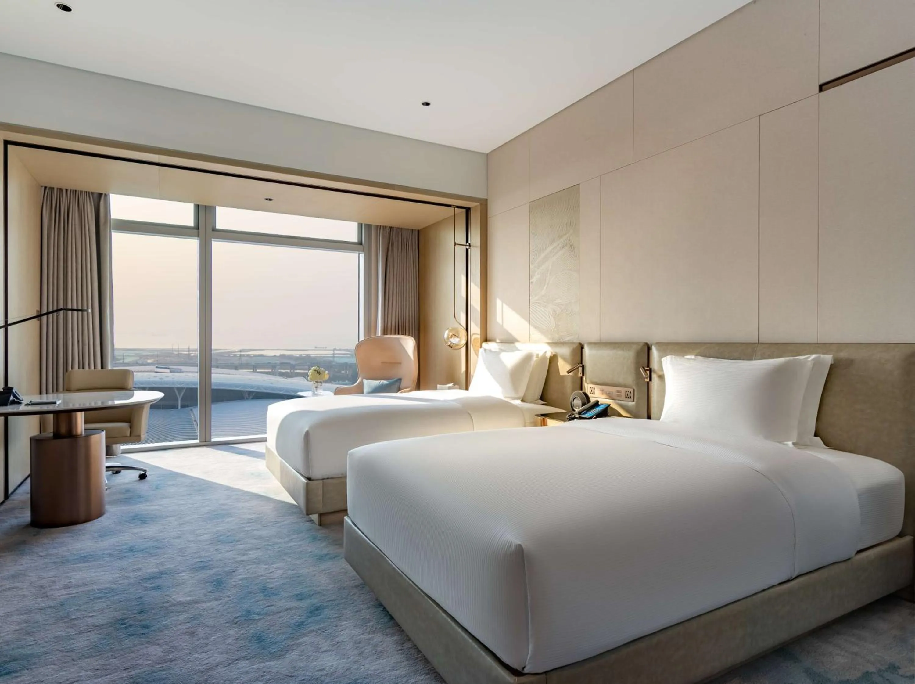 Bedroom, Bed in Hilton Shenzhen World Exhibition & Convention Center - Only 5 minutes' walk to WECC