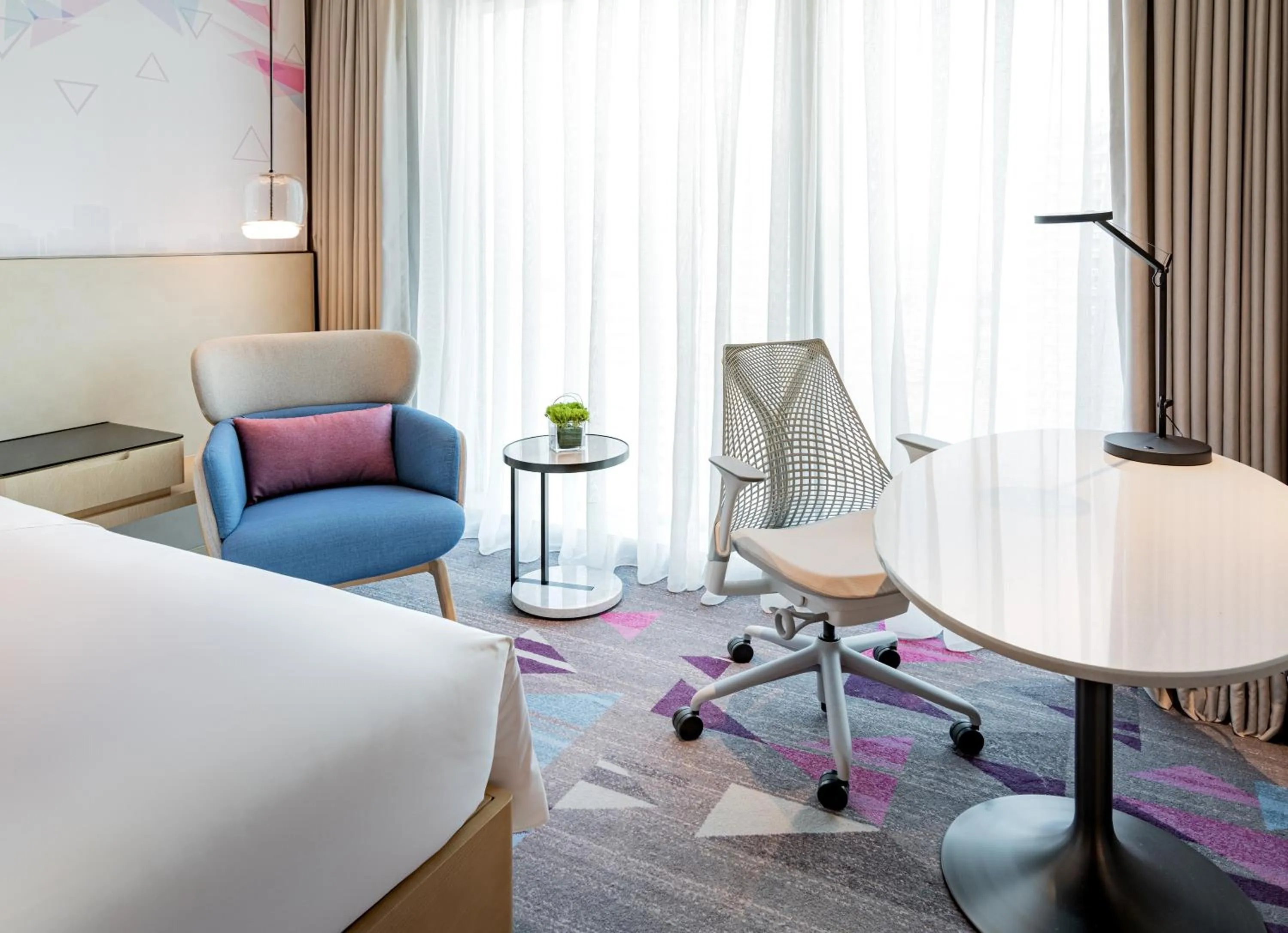 Photo of the whole room in Hilton Garden Inn Shenzhen World Exhibition & Convention Center