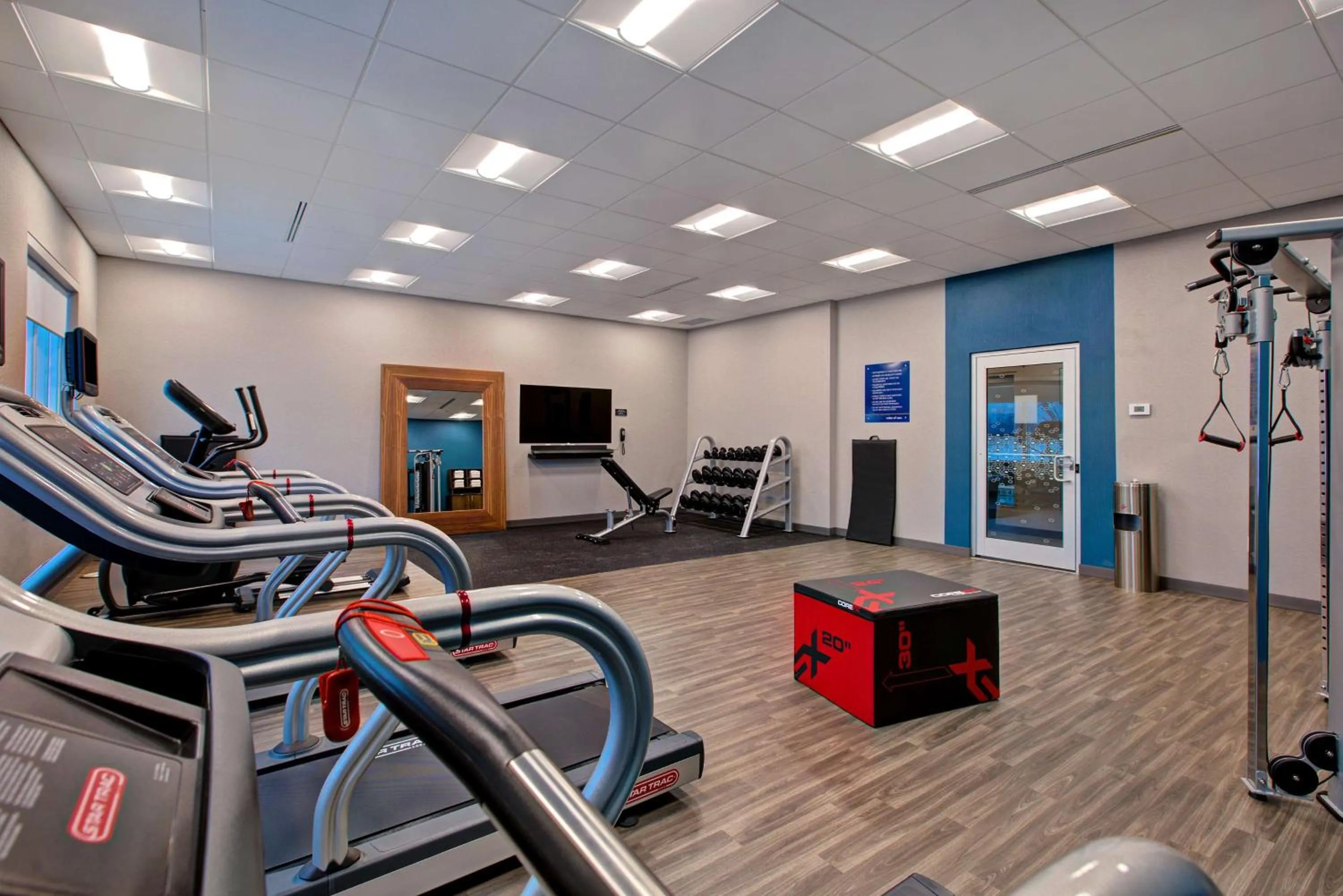 Fitness centre/facilities in Hampton Inn Brockville, On