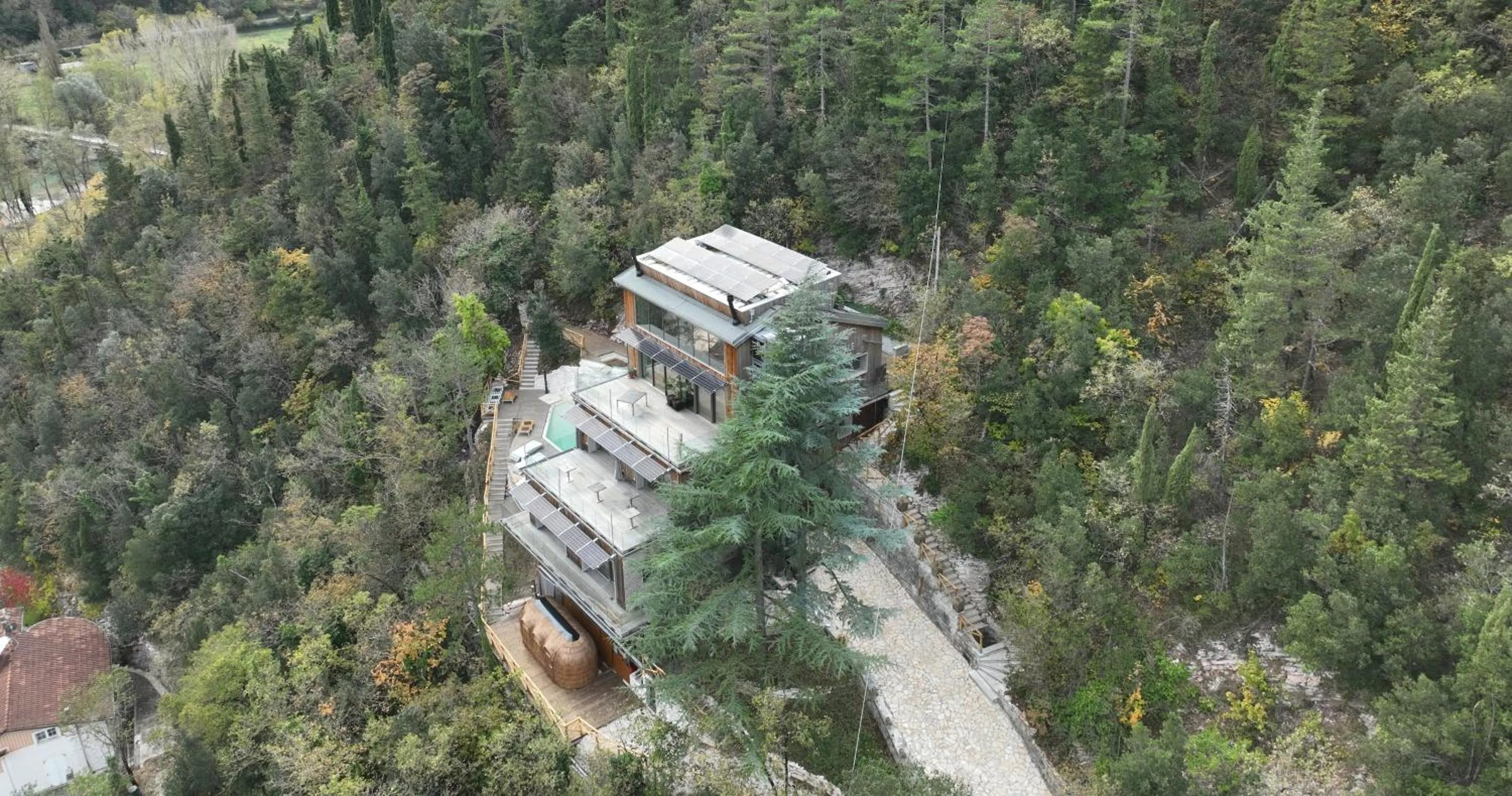 Property building in La Forestale Luxury Ecolodge - La Suite Royale