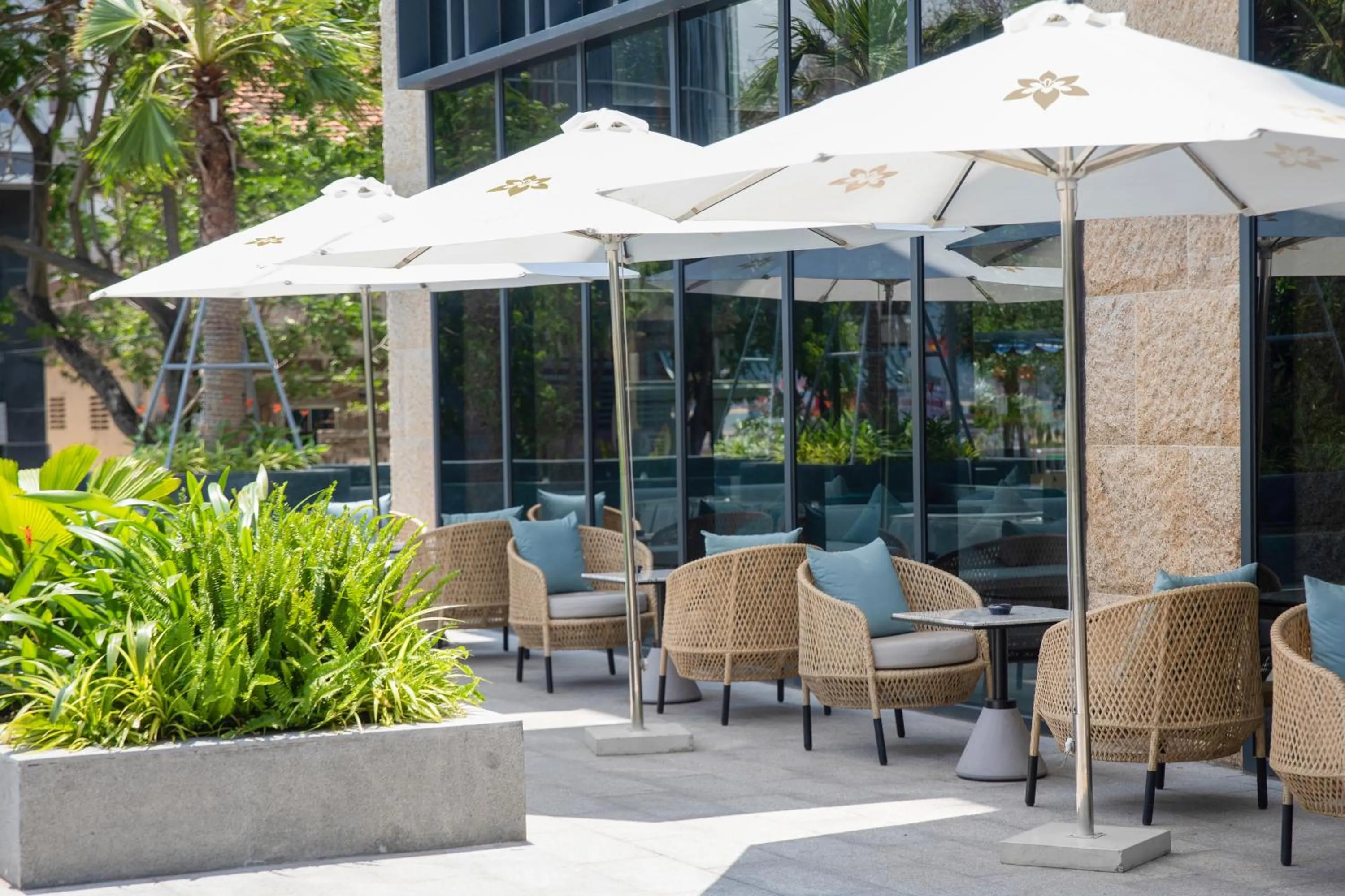 Garden in Fleur de Lys Hotel Quy Nhon