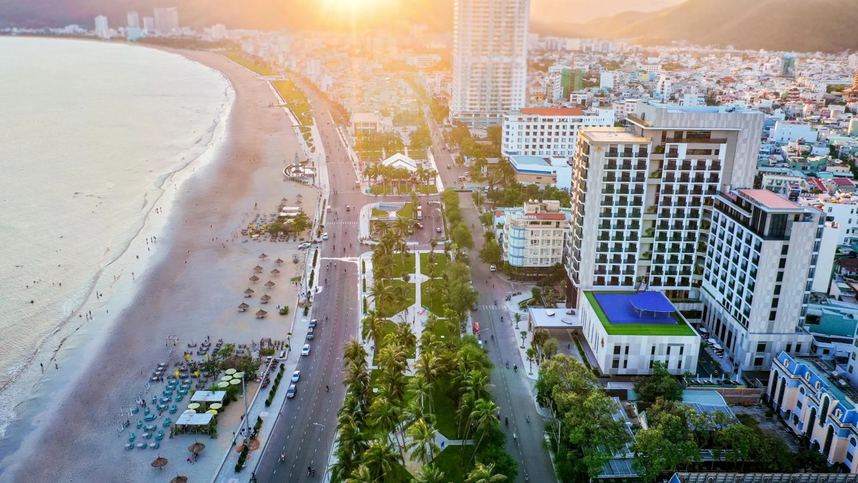 Bird's eye view in Fleur de Lys Hotel Quy Nhon