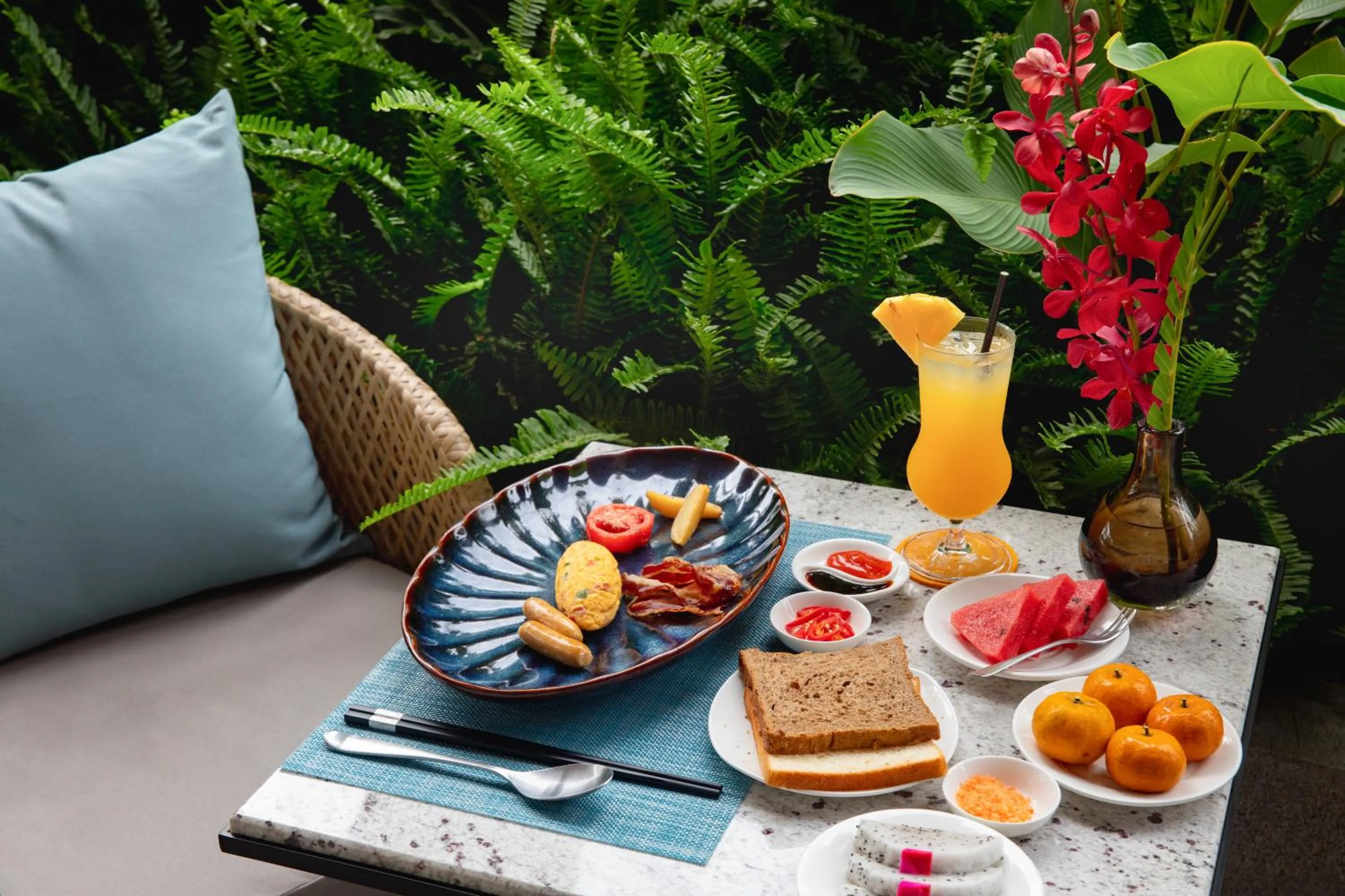 English/Irish breakfast in Fleur de Lys Hotel Quy Nhon