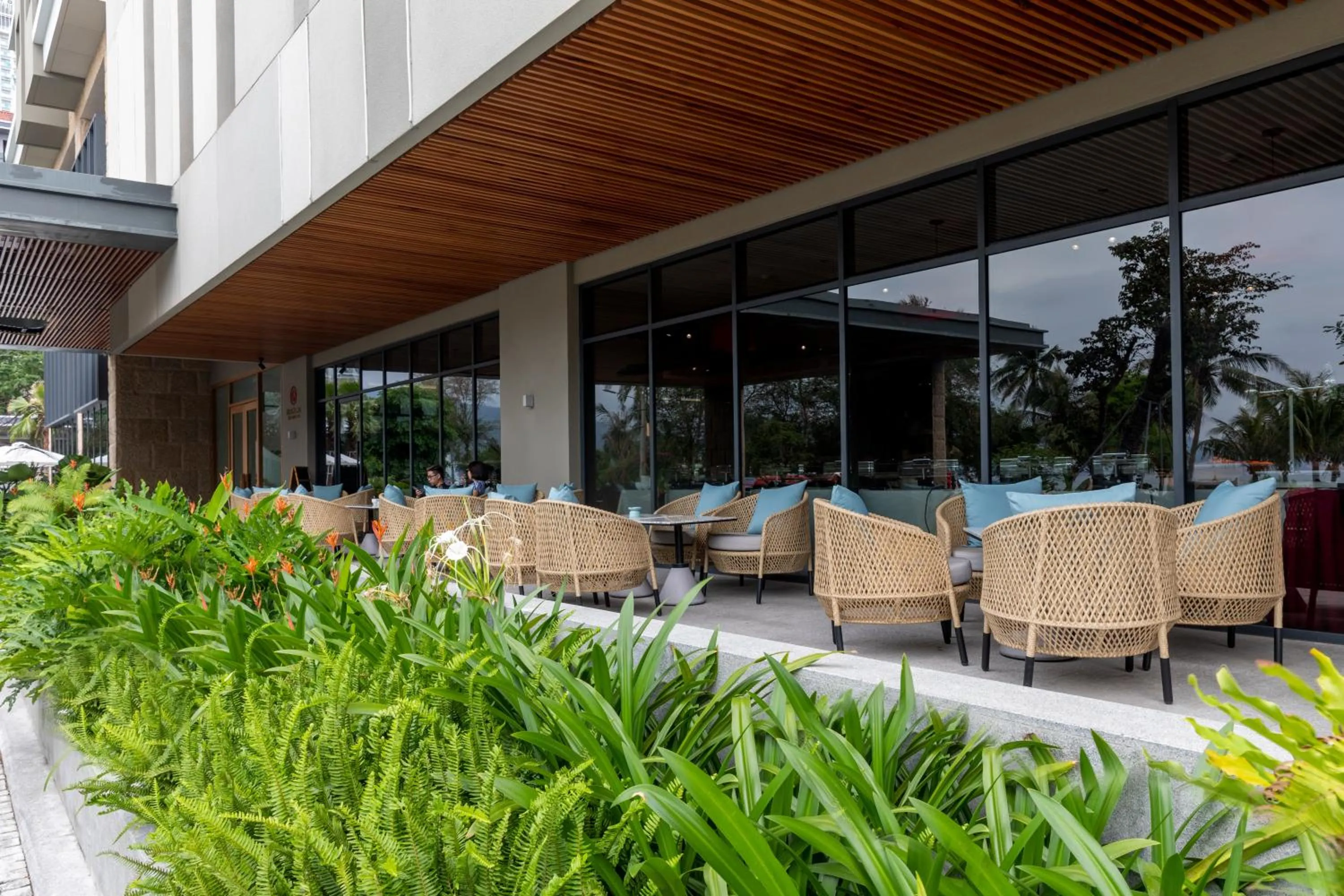 Patio in Fleur de Lys Hotel Quy Nhon