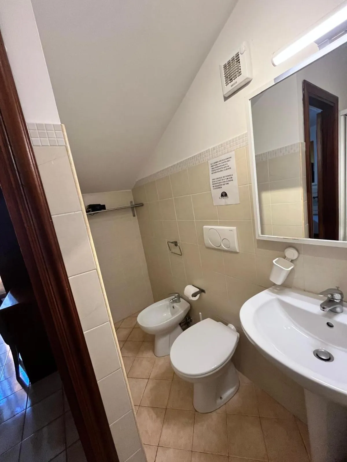 Bathroom in Domus Getsemani