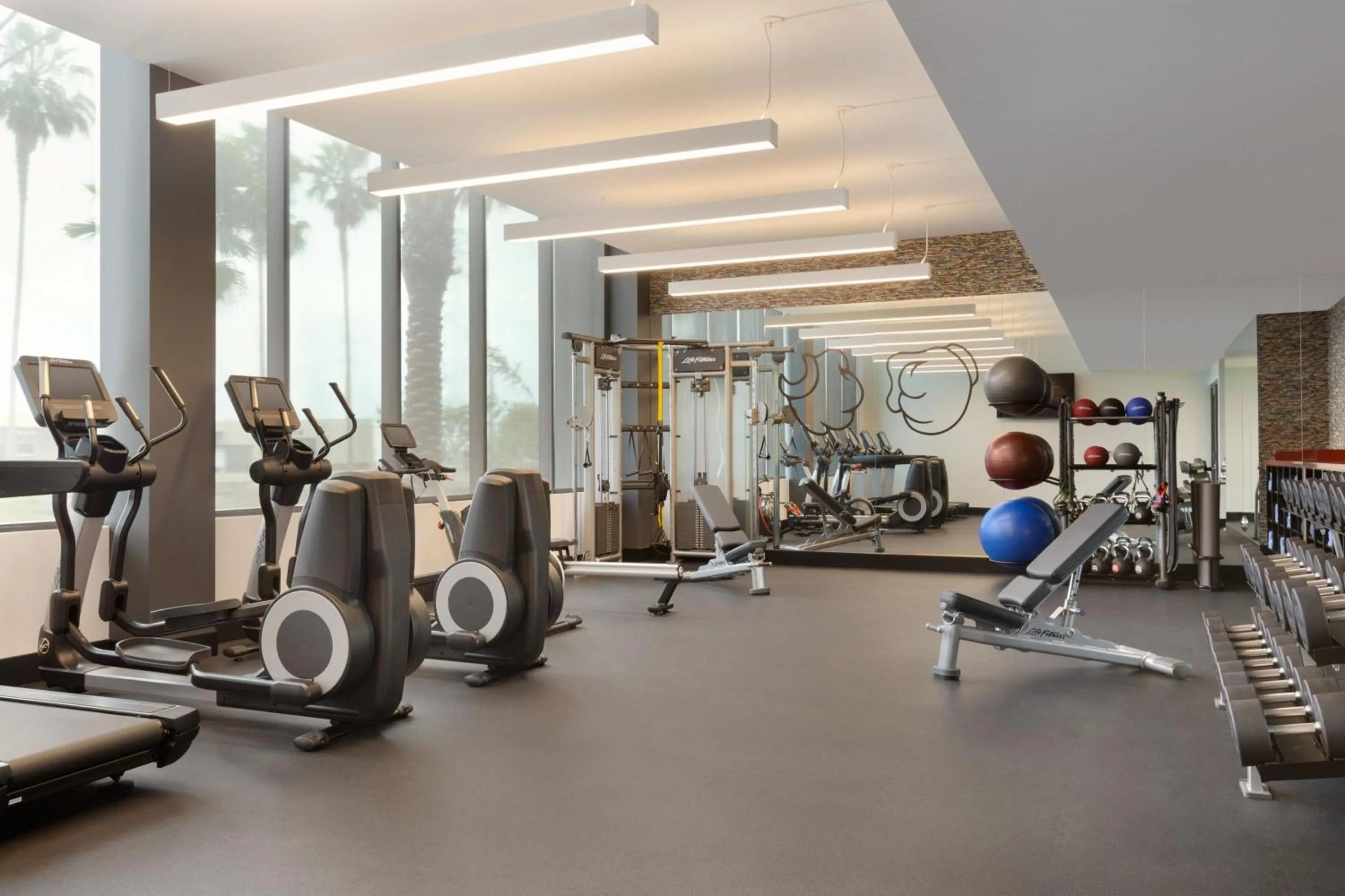 Fitness centre/facilities in The Viv Hotel, Anaheim, a Tribute Portfolio Hotel
