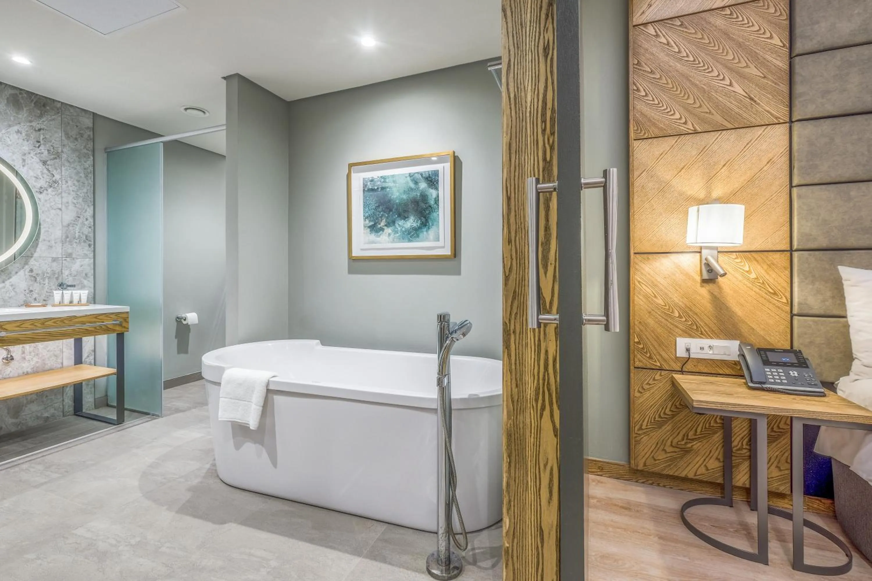 Bathroom in Radisson Hotel and Convention Centre OR Tambo Airport