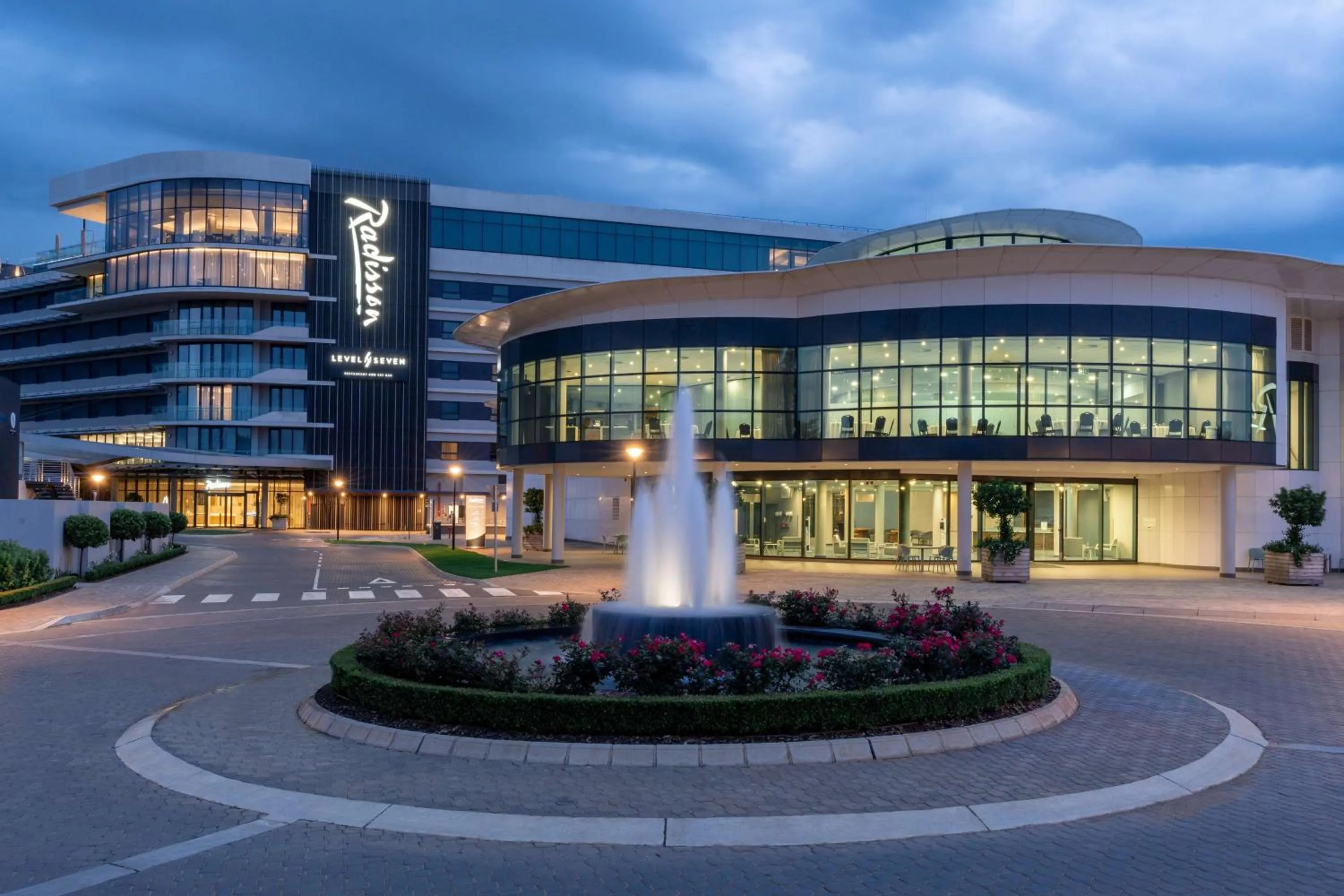 Property building in Radisson Hotel and Convention Centre OR Tambo Airport