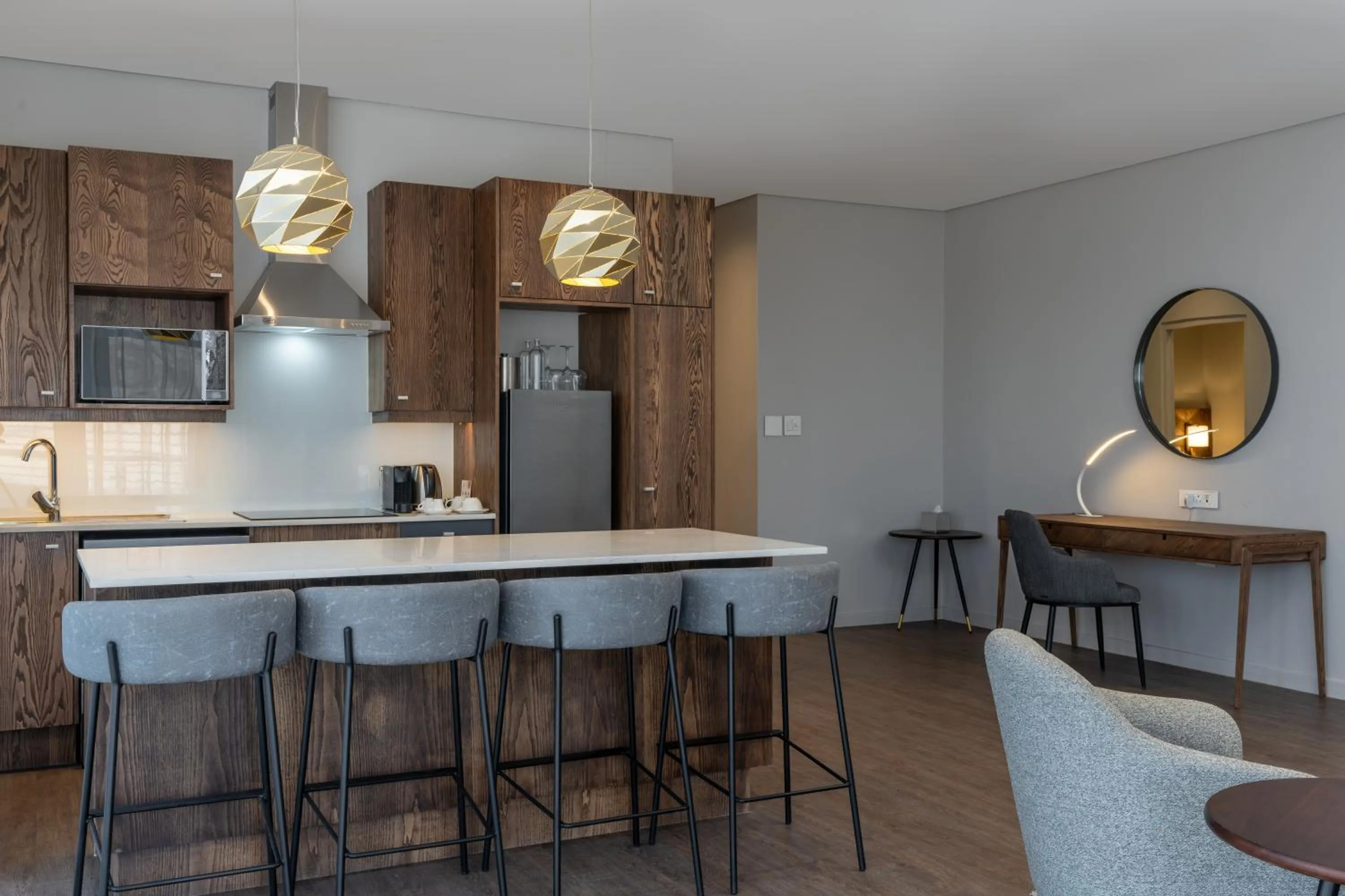 Kitchen or kitchenette in Radisson Hotel and Convention Centre OR Tambo Airport