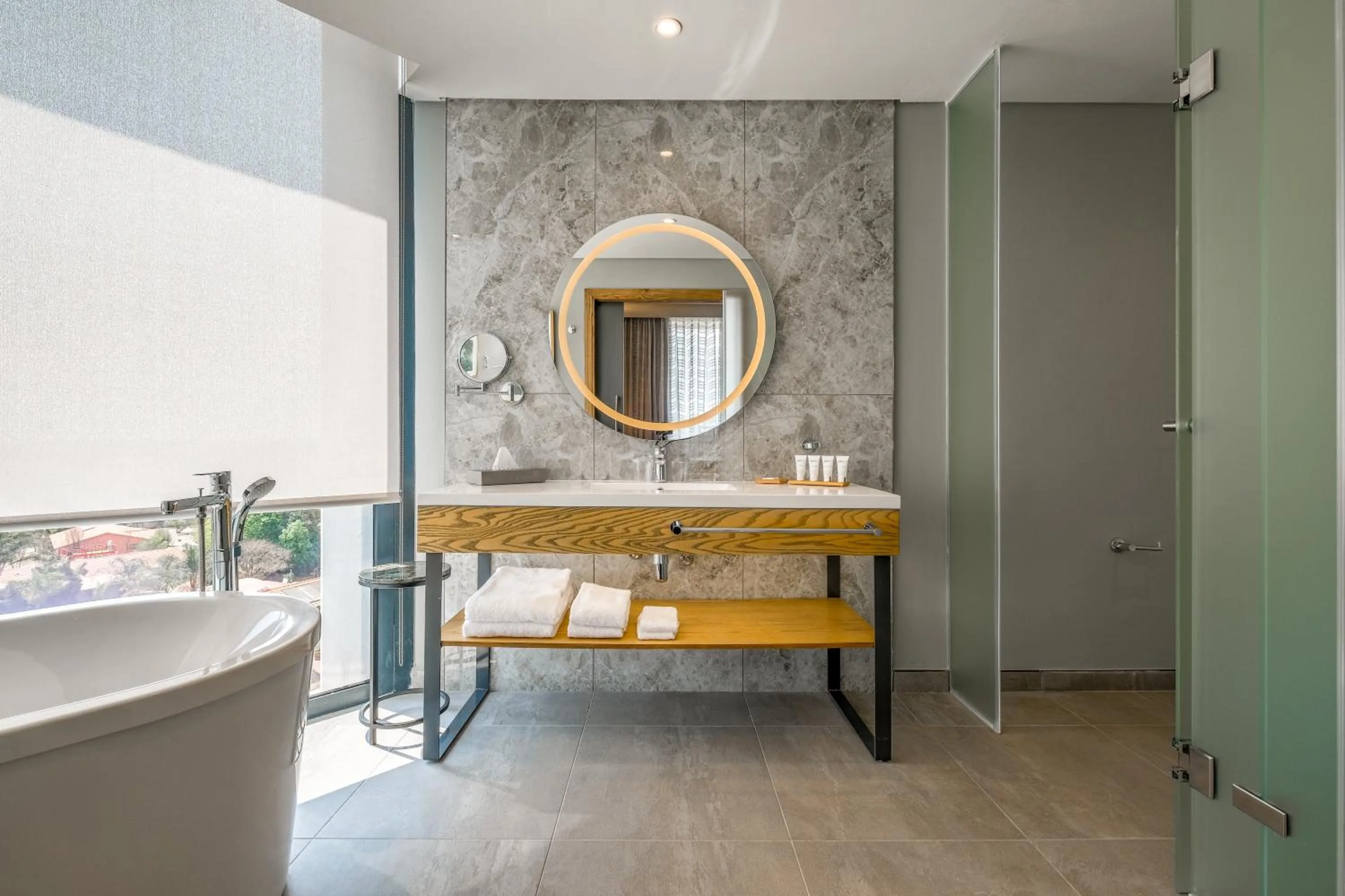 Toilet in Radisson Hotel and Convention Centre OR Tambo Airport