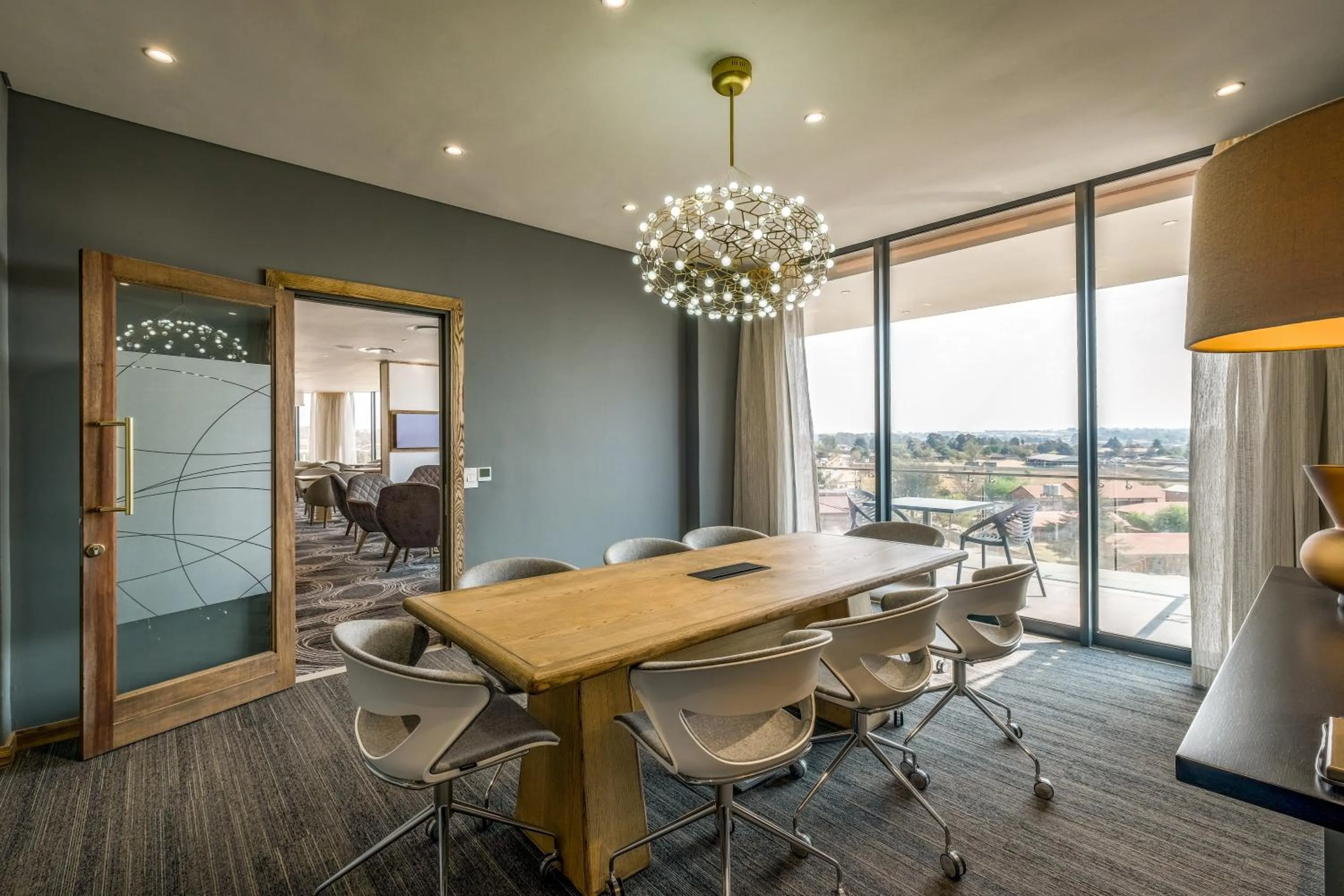 Seating area in Radisson Hotel and Convention Centre OR Tambo Airport