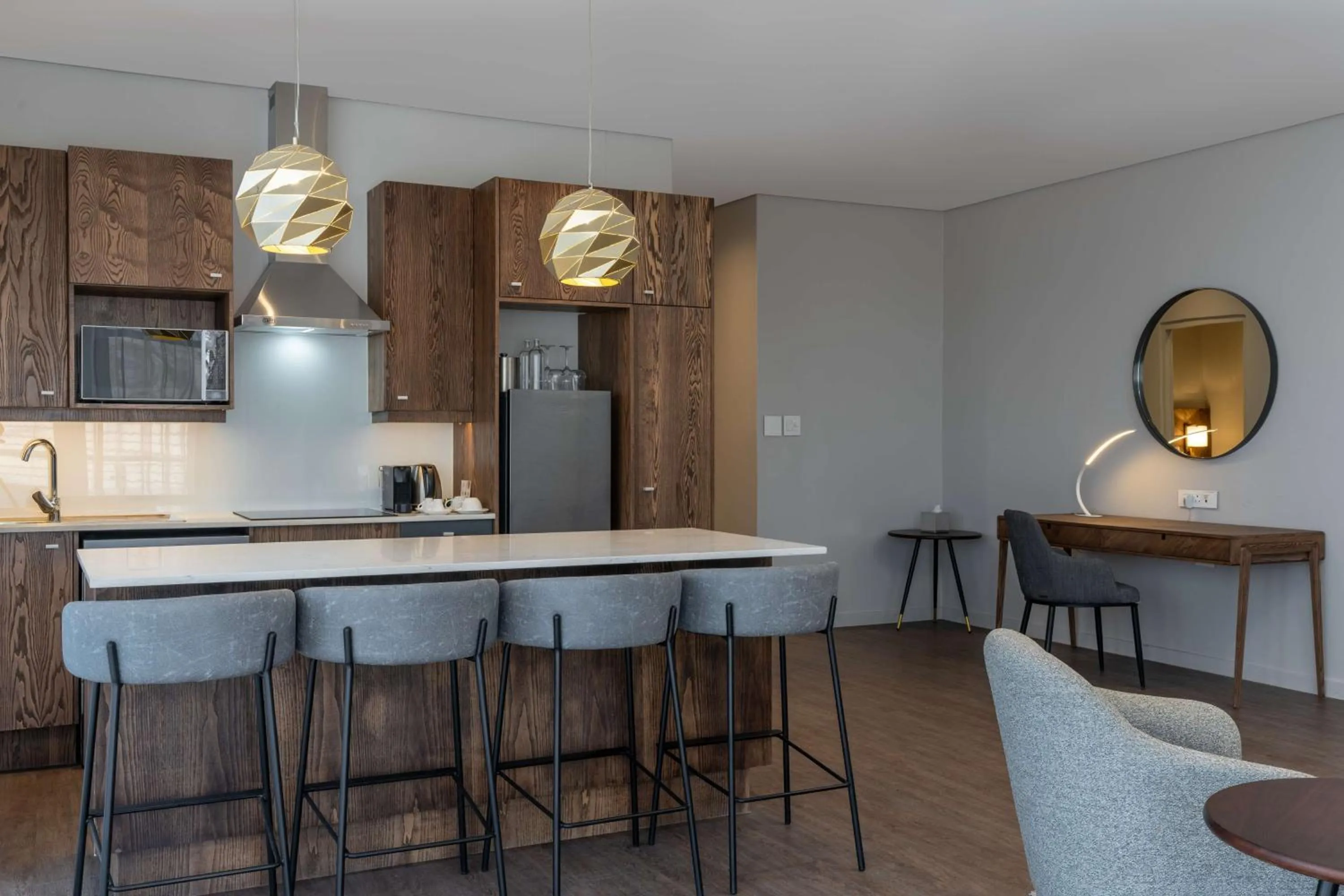 Kitchen or kitchenette in Radisson Hotel and Convention Centre OR Tambo Airport