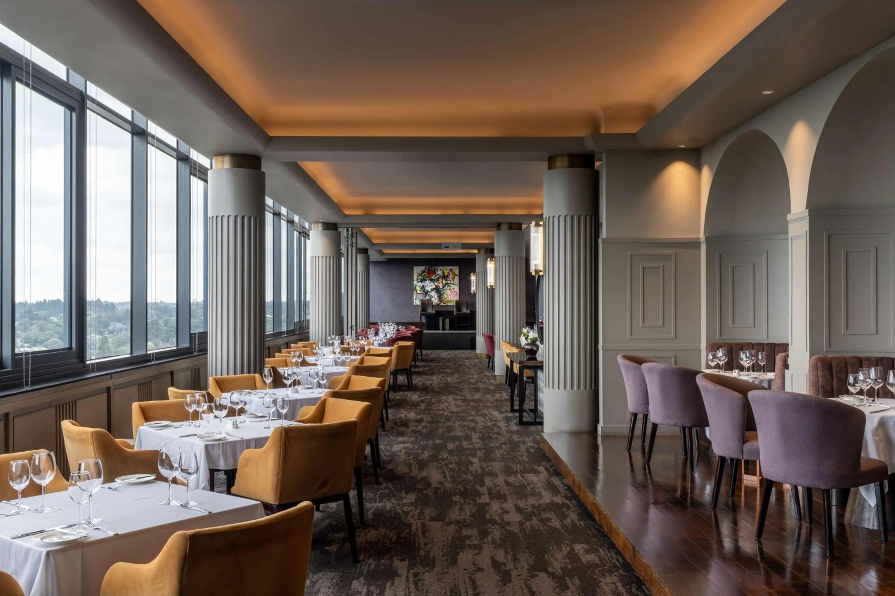 Restaurant/places to eat in Radisson Hotel and Convention Centre OR Tambo Airport