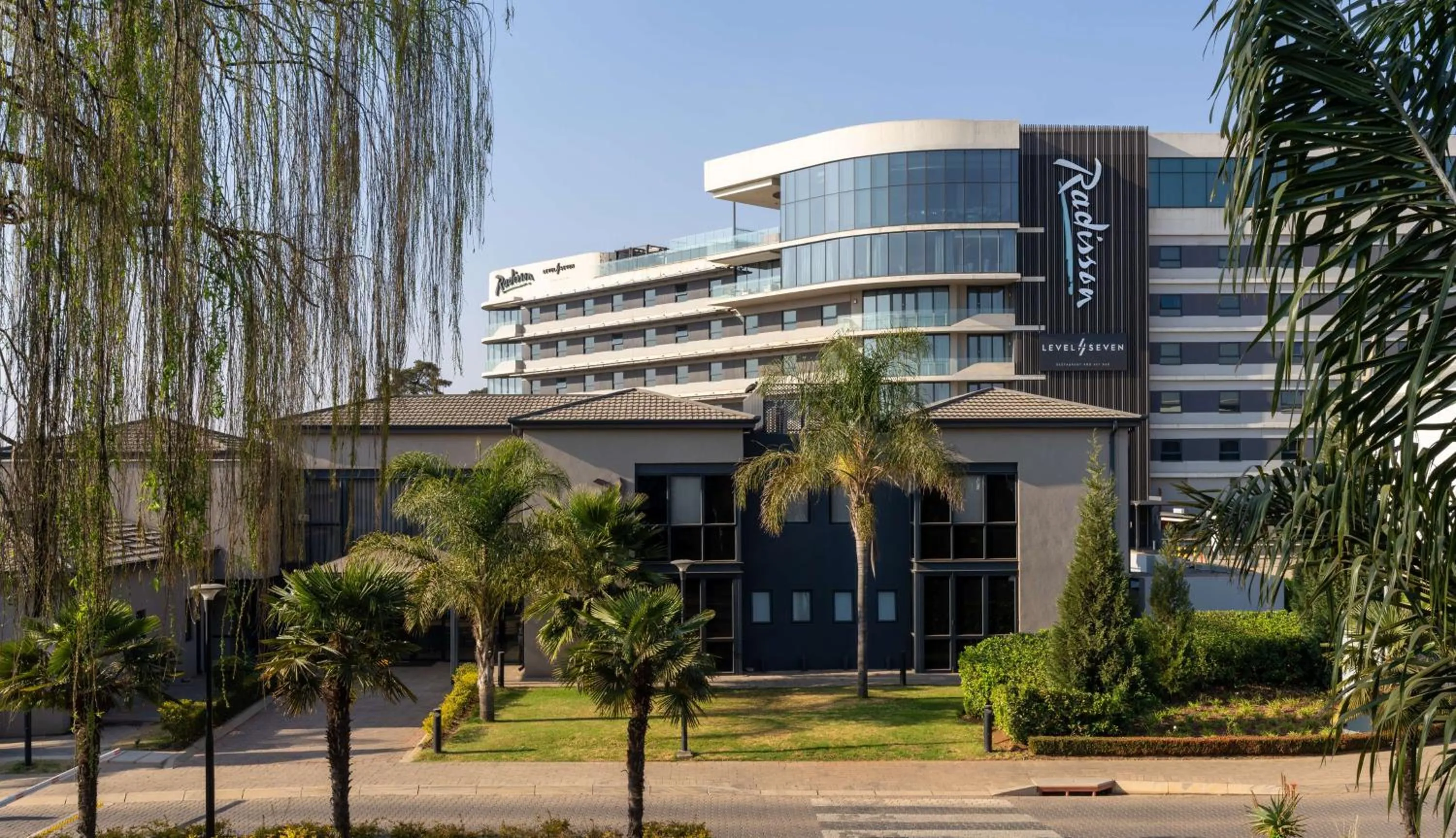 Property building in Radisson Hotel and Convention Centre OR Tambo Airport