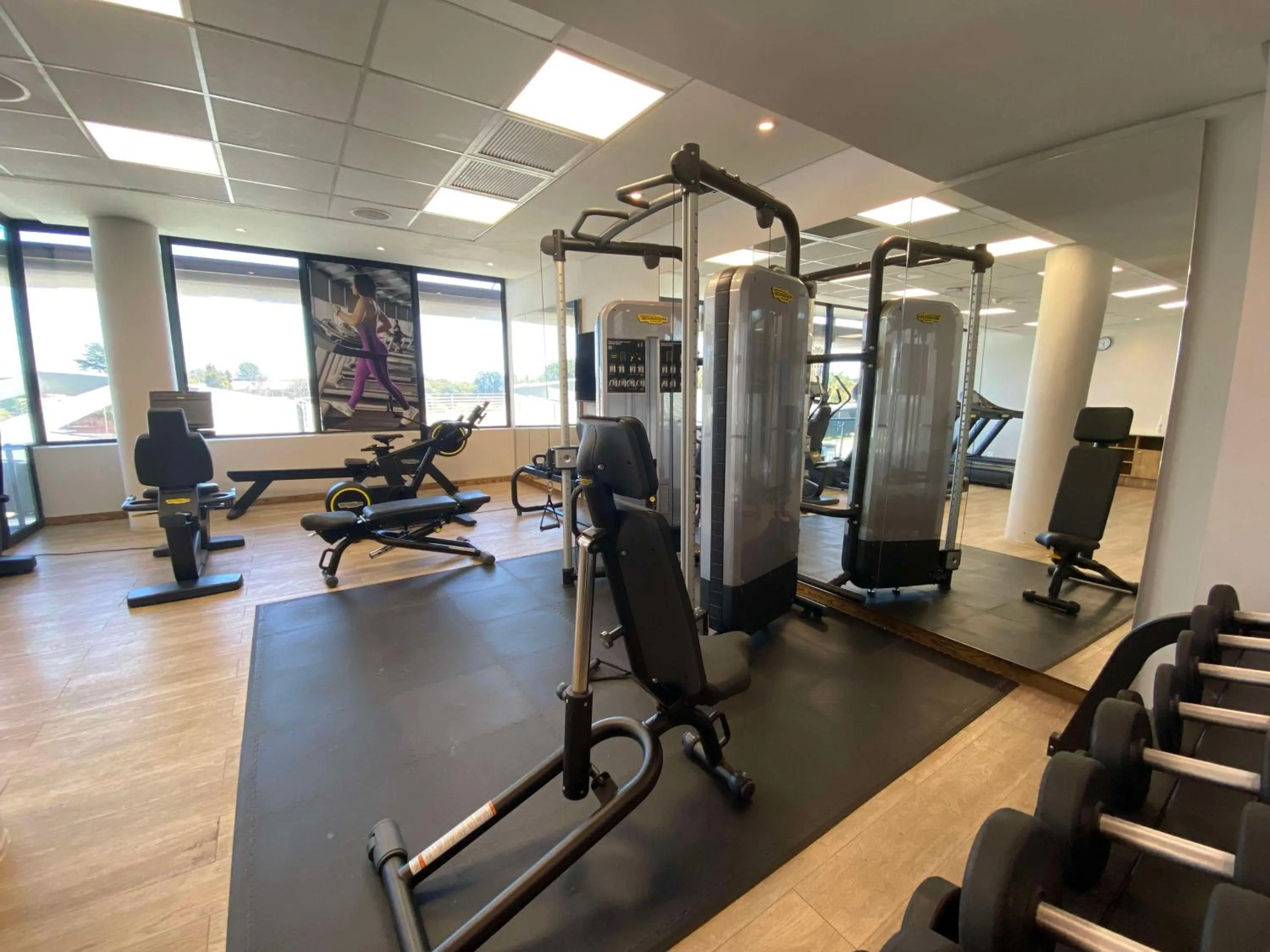 Fitness centre/facilities in Radisson Hotel and Convention Centre OR Tambo Airport