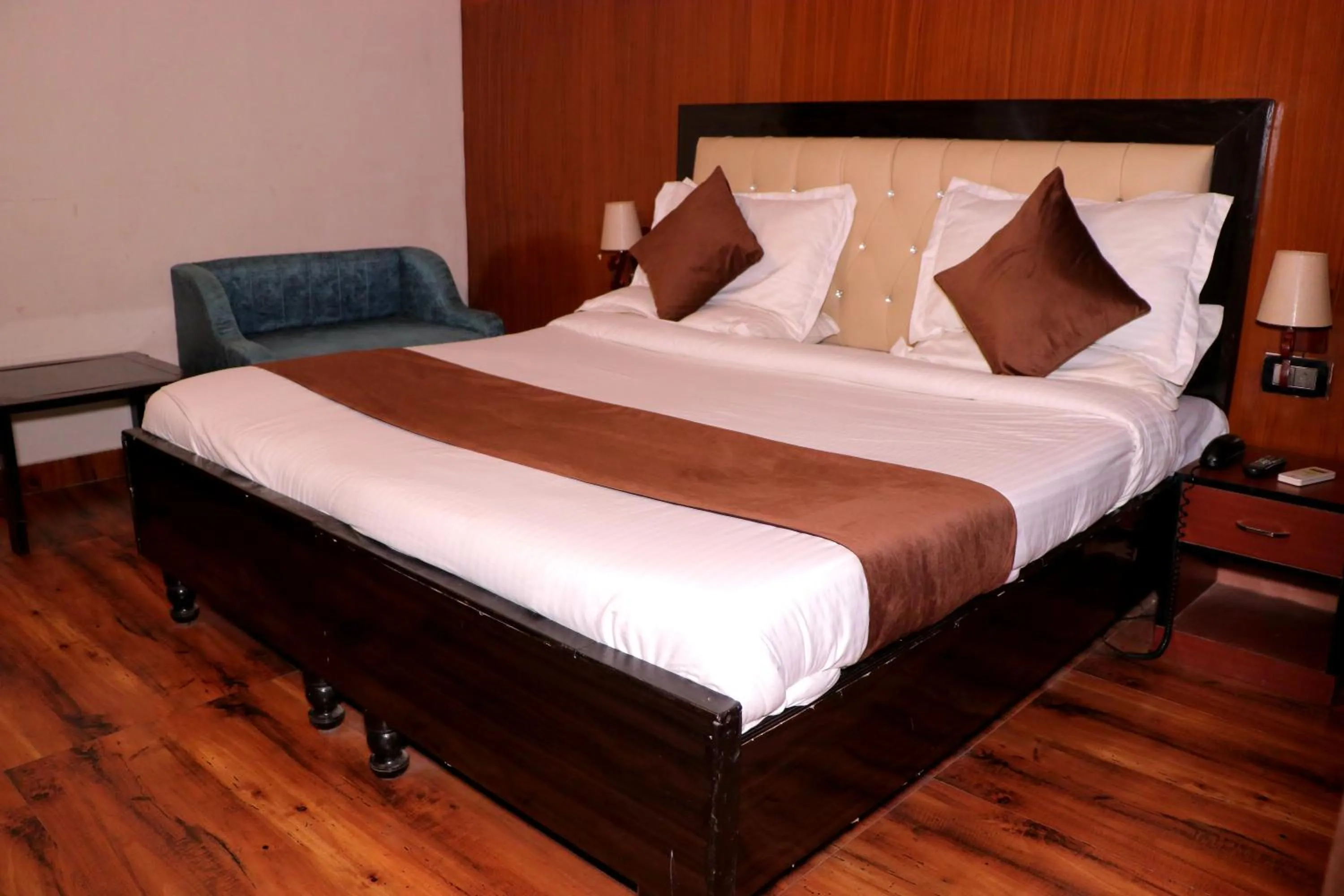 Bedroom, Bed in Hotel Rajat Residency Bijnor