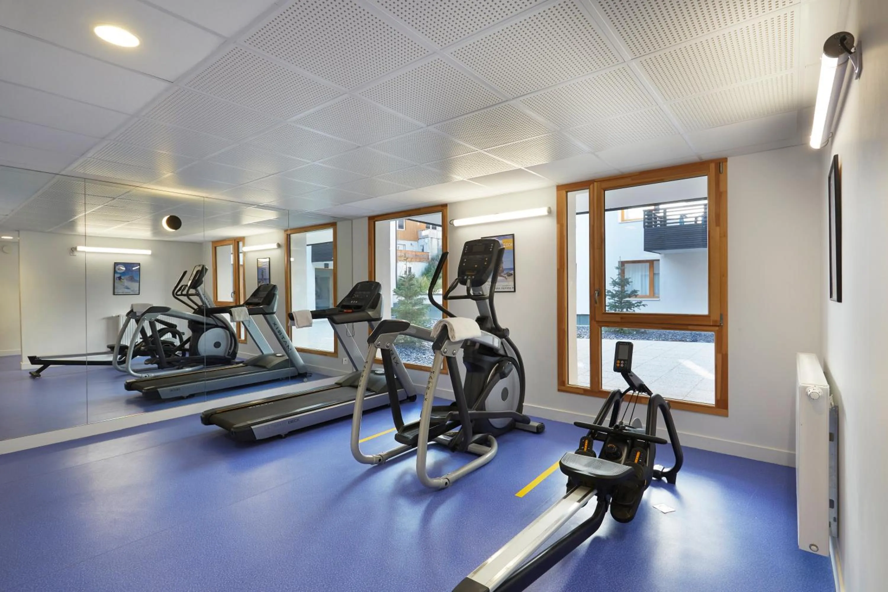 Fitness centre/facilities in Résidence Néméa Le Hameau - Les Deux Alpes