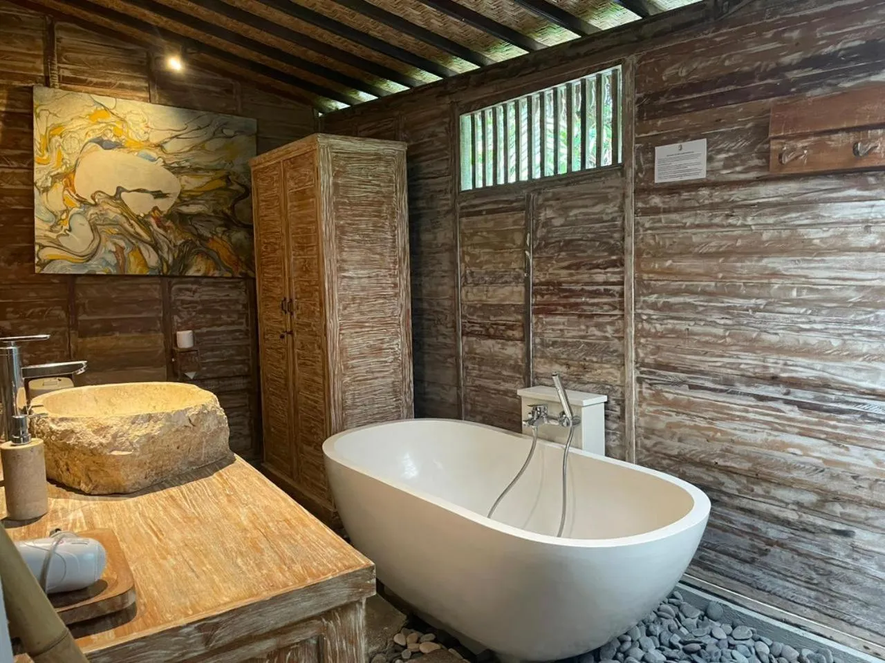 Bath in Aswanaya Villas Ubud