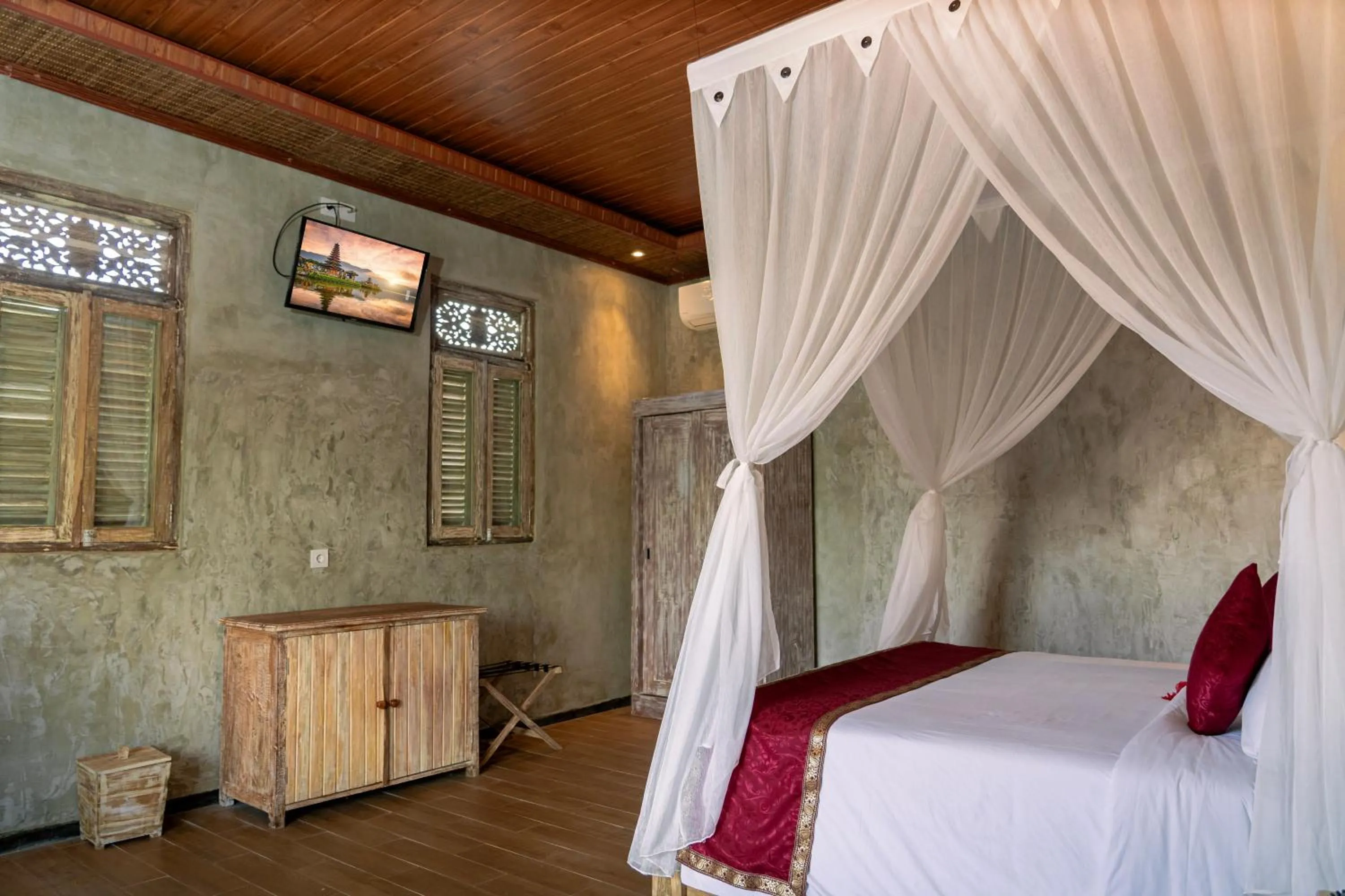 Bedroom, Bed in Aswanaya Villas Ubud