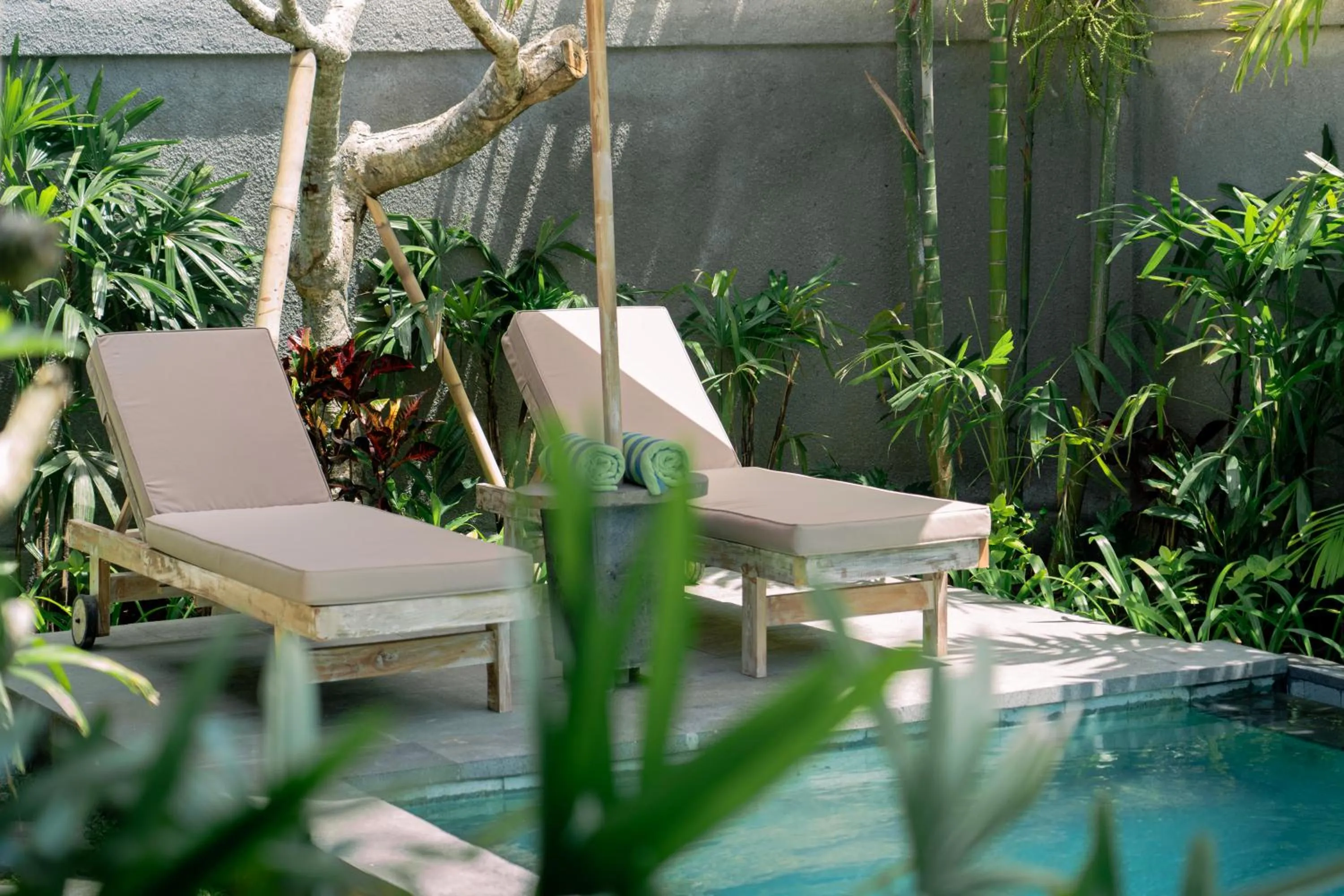 Swimming pool in Aswanaya Villas Ubud