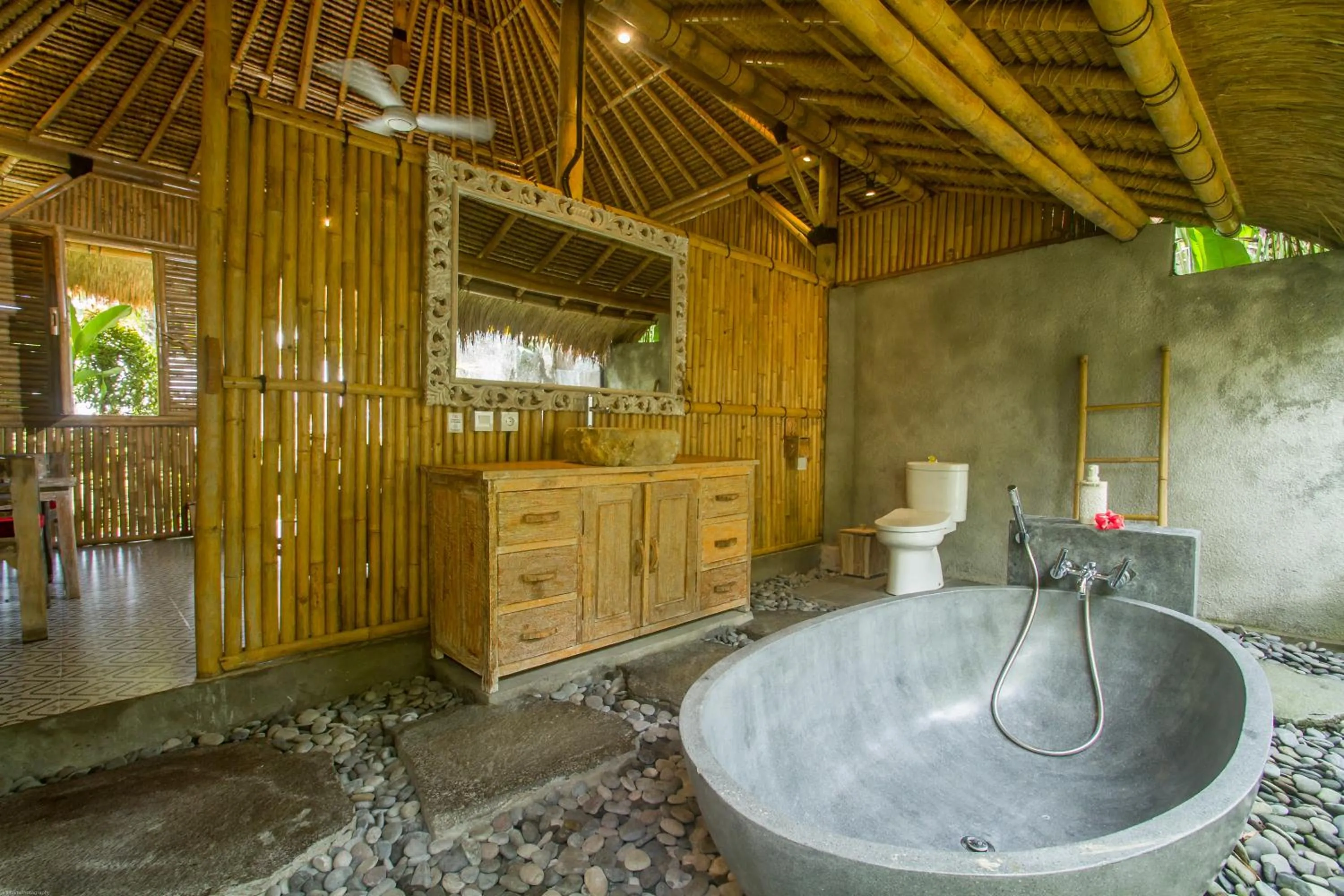 Bathroom in Aswanaya Villas Ubud