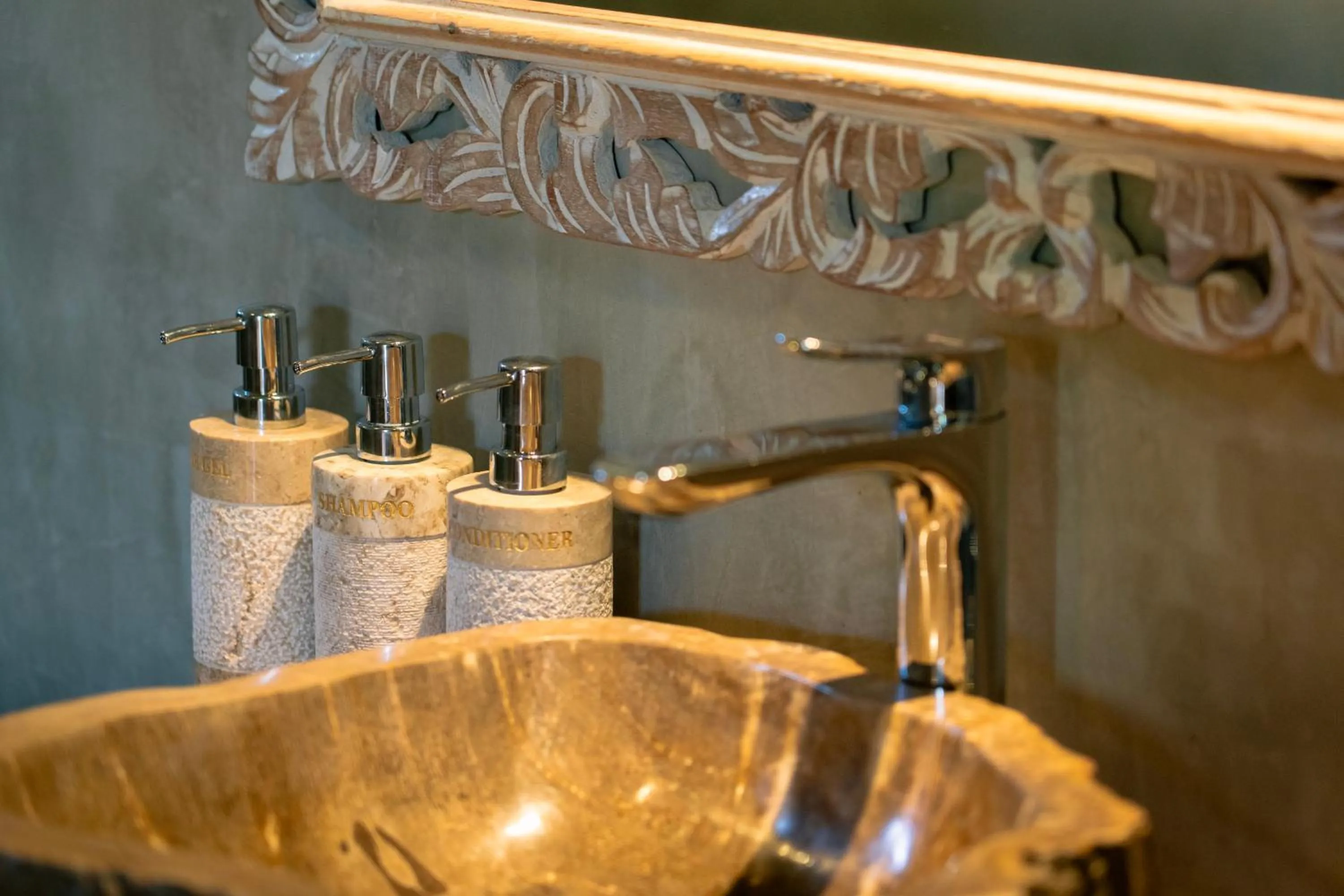 Bathroom in Aswanaya Villas Ubud