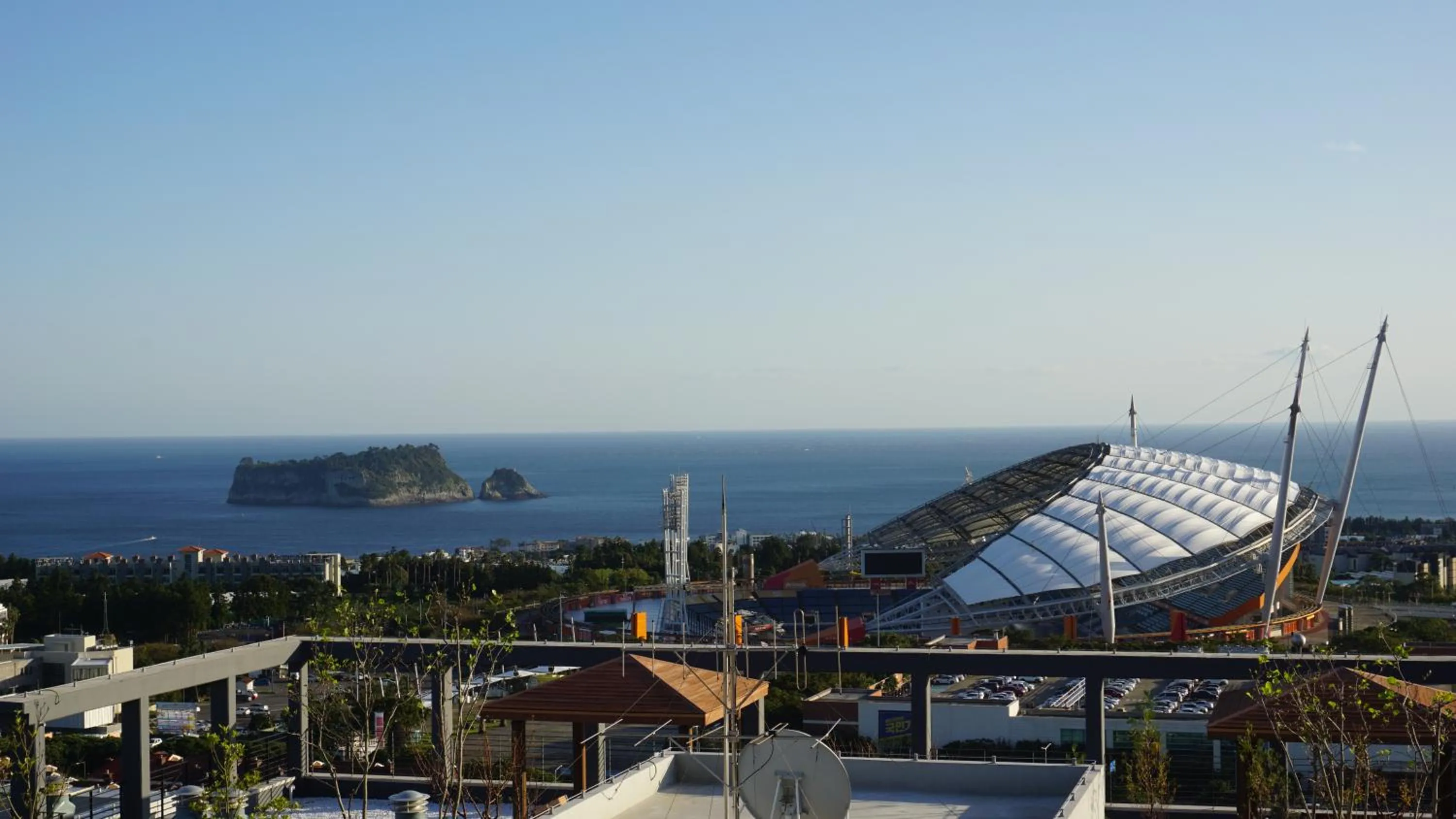 Sea view in Tamara Jeju hotel
