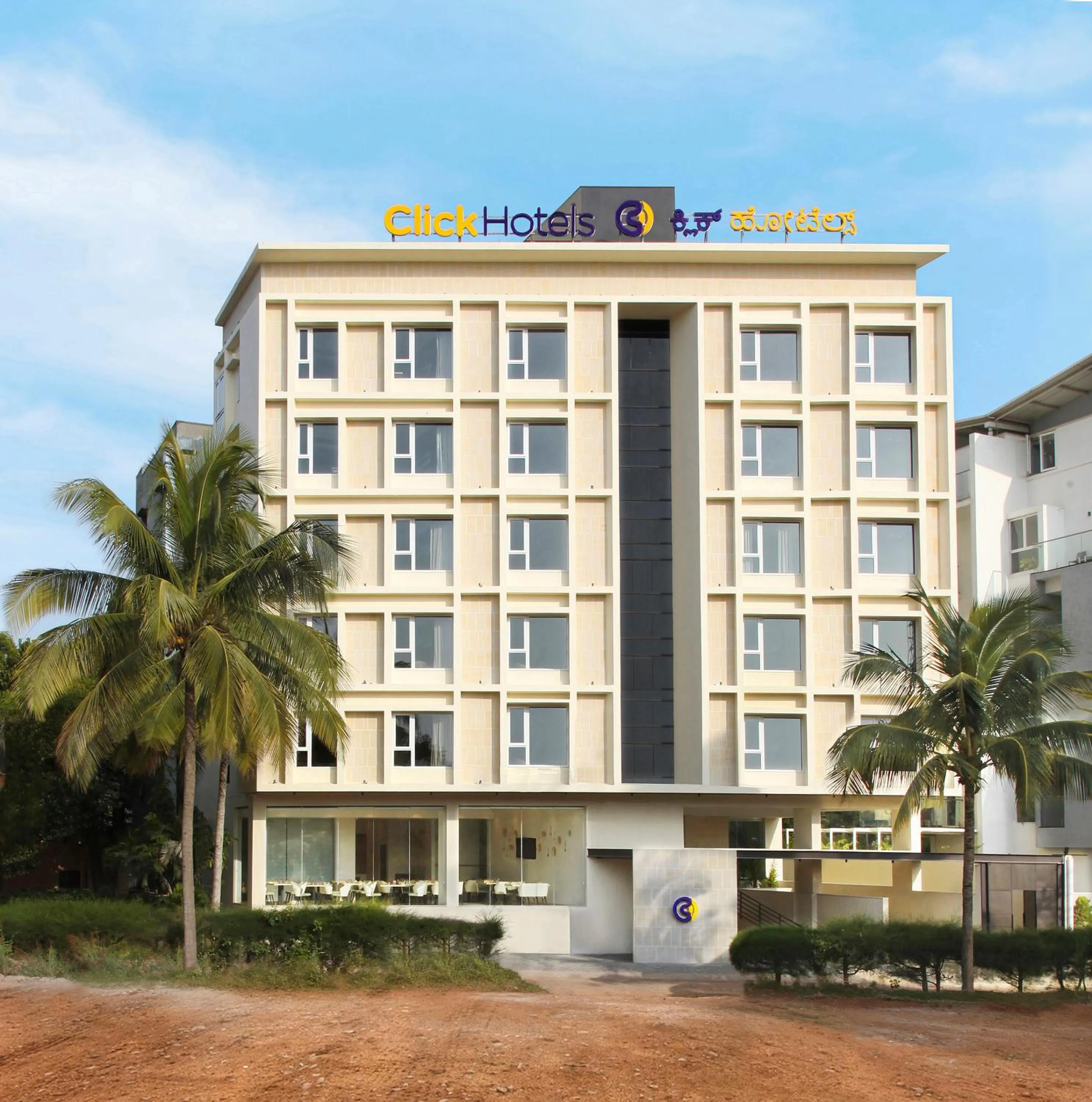 Property building in Click Hotel Bangalore - International Airport