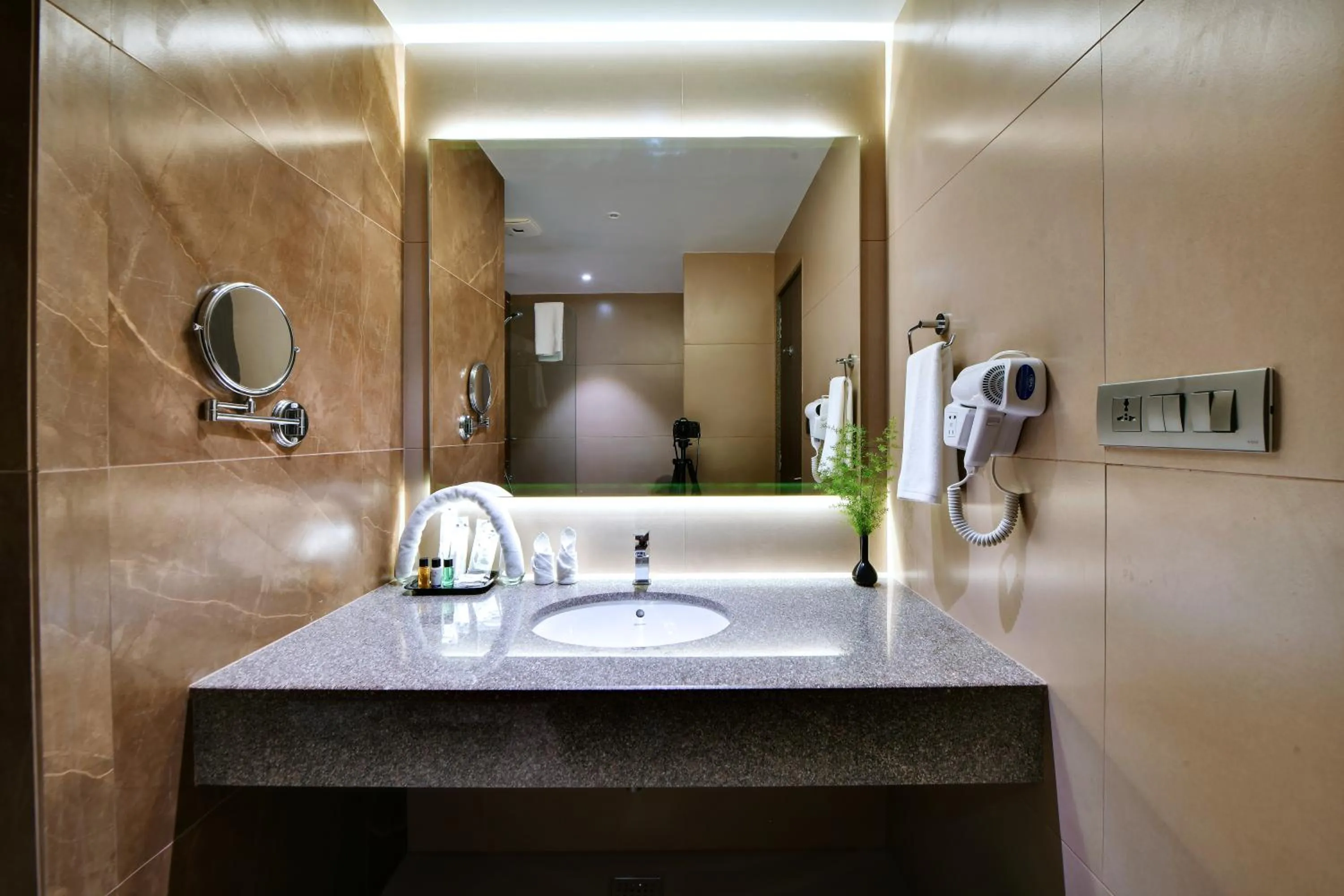 Bathroom in Click Hotel Bangalore - International Airport