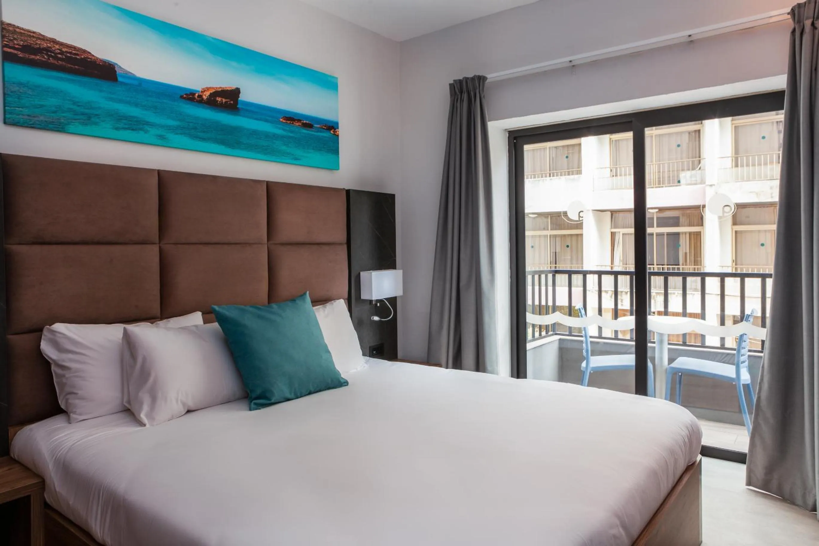 Bedroom, Bed in Bora Bora Ibiza Malta Resort - Music Hotel - Adults Only 18 plus
