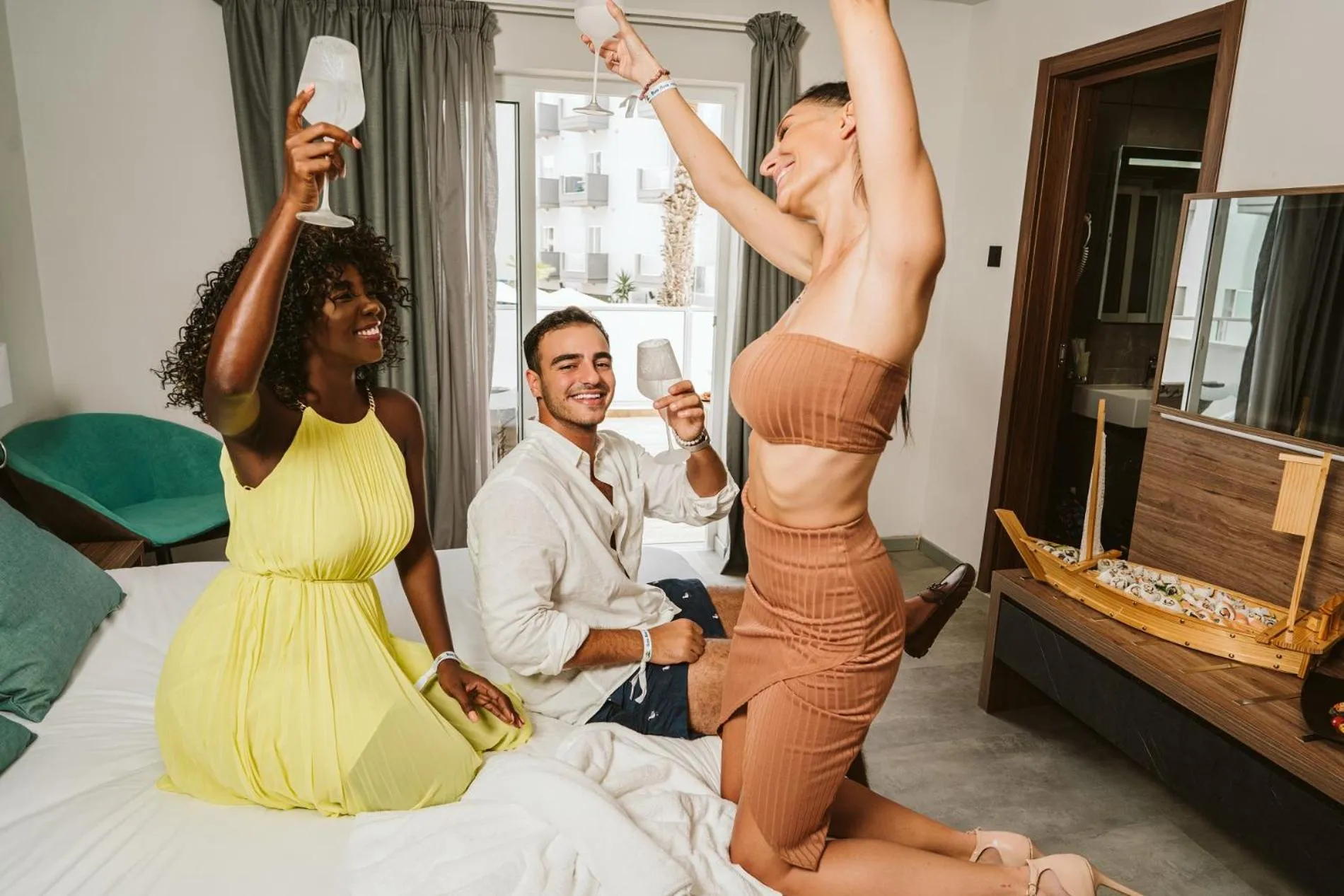 Food and drinks in Bora Bora Ibiza Malta Resort - Music Hotel - Adults Only 18 plus