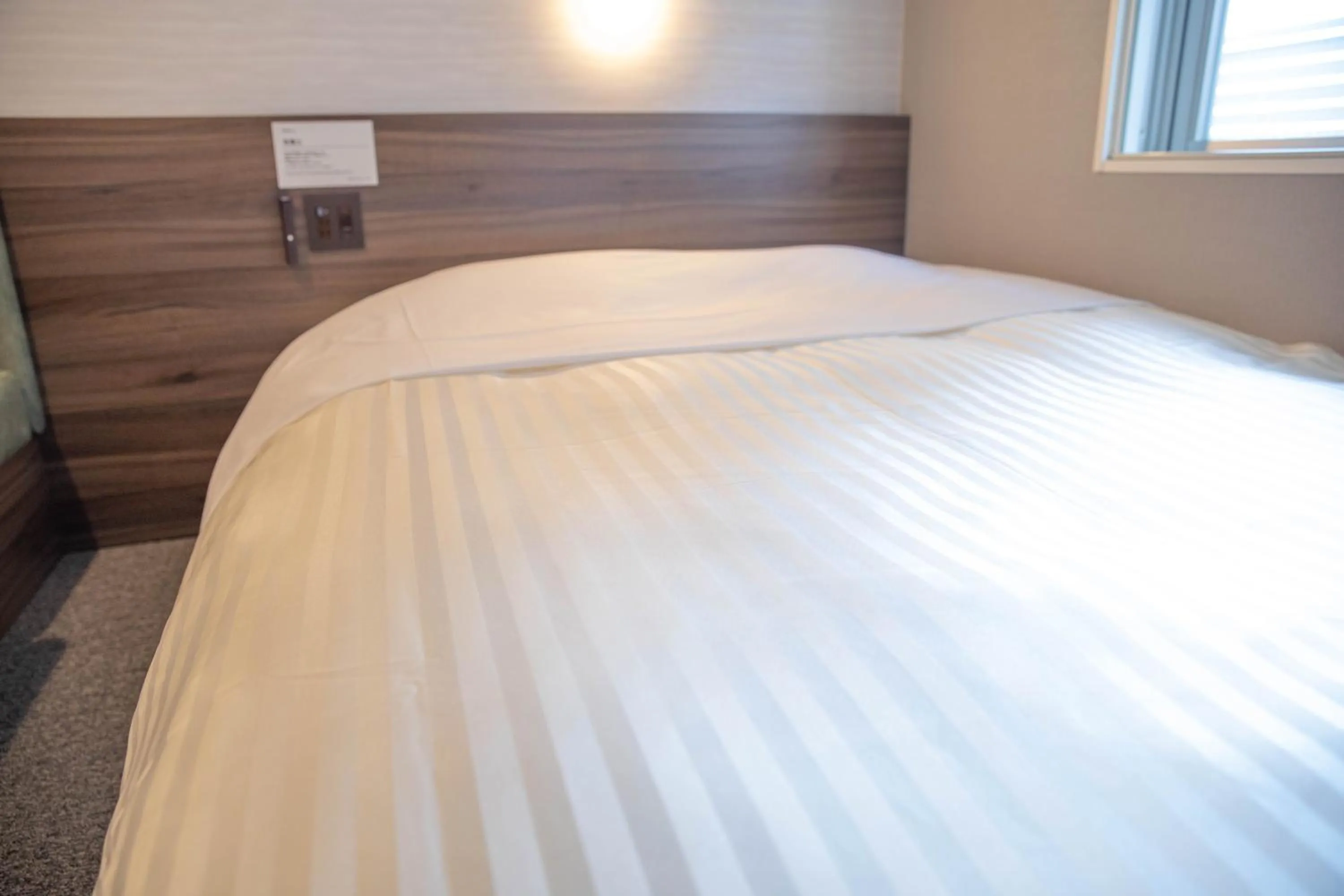 Bed in Super Hotel Tokyo Akabane Eki Minamiguchi