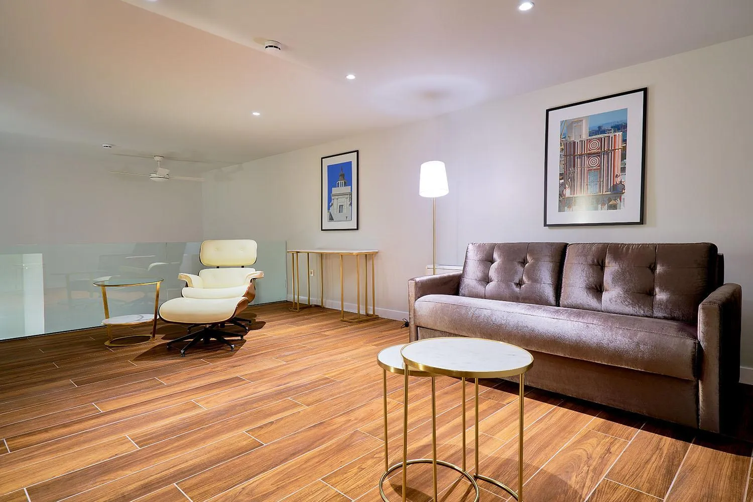 Living room in Tandem Torres de Cádiz Suites
