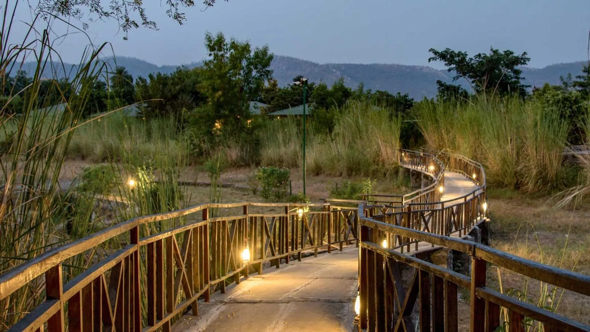 Natural landscape in Vanaashrya Resort and Spa Sariska