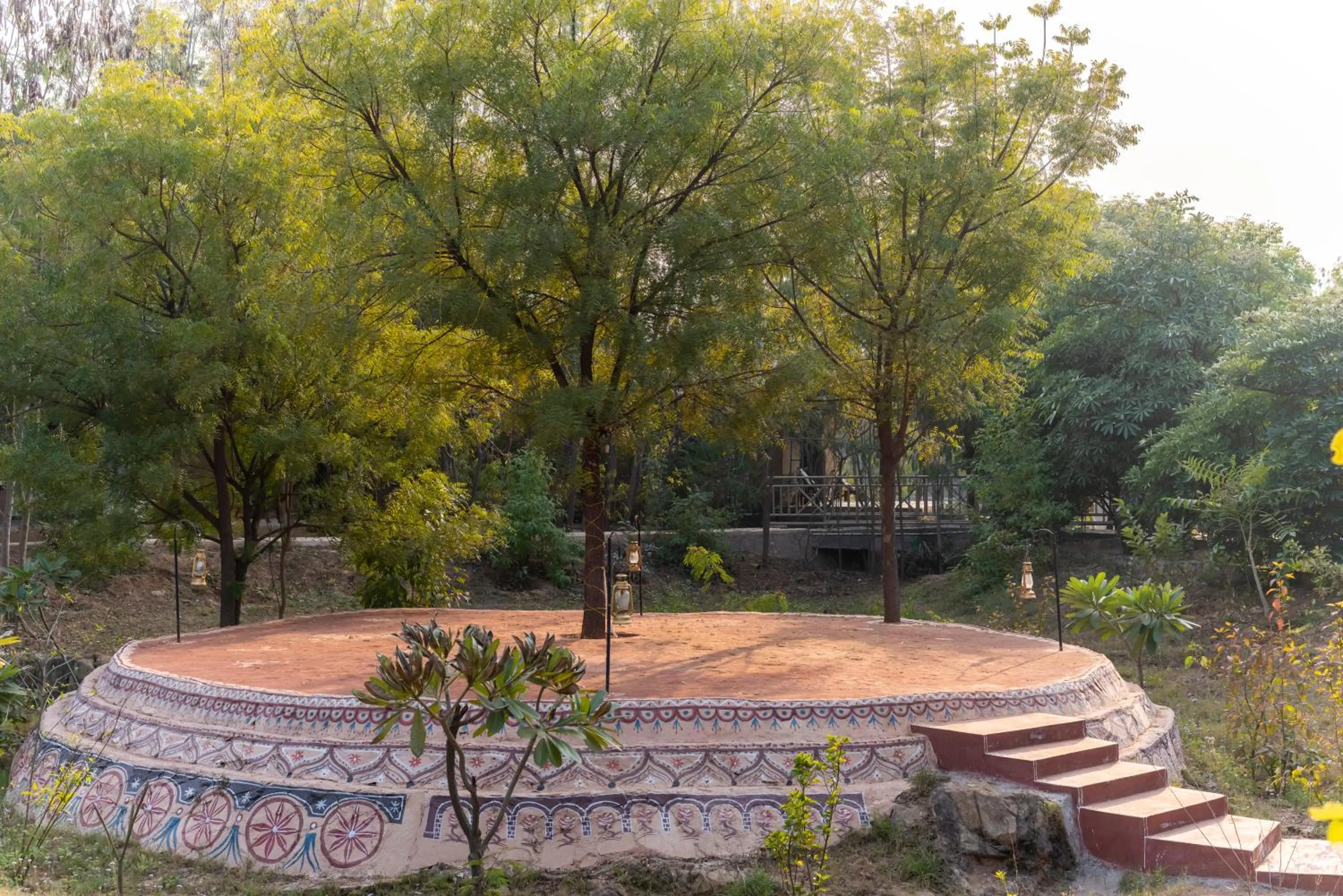 Natural landscape in Vanaashrya Resort and Spa Sariska