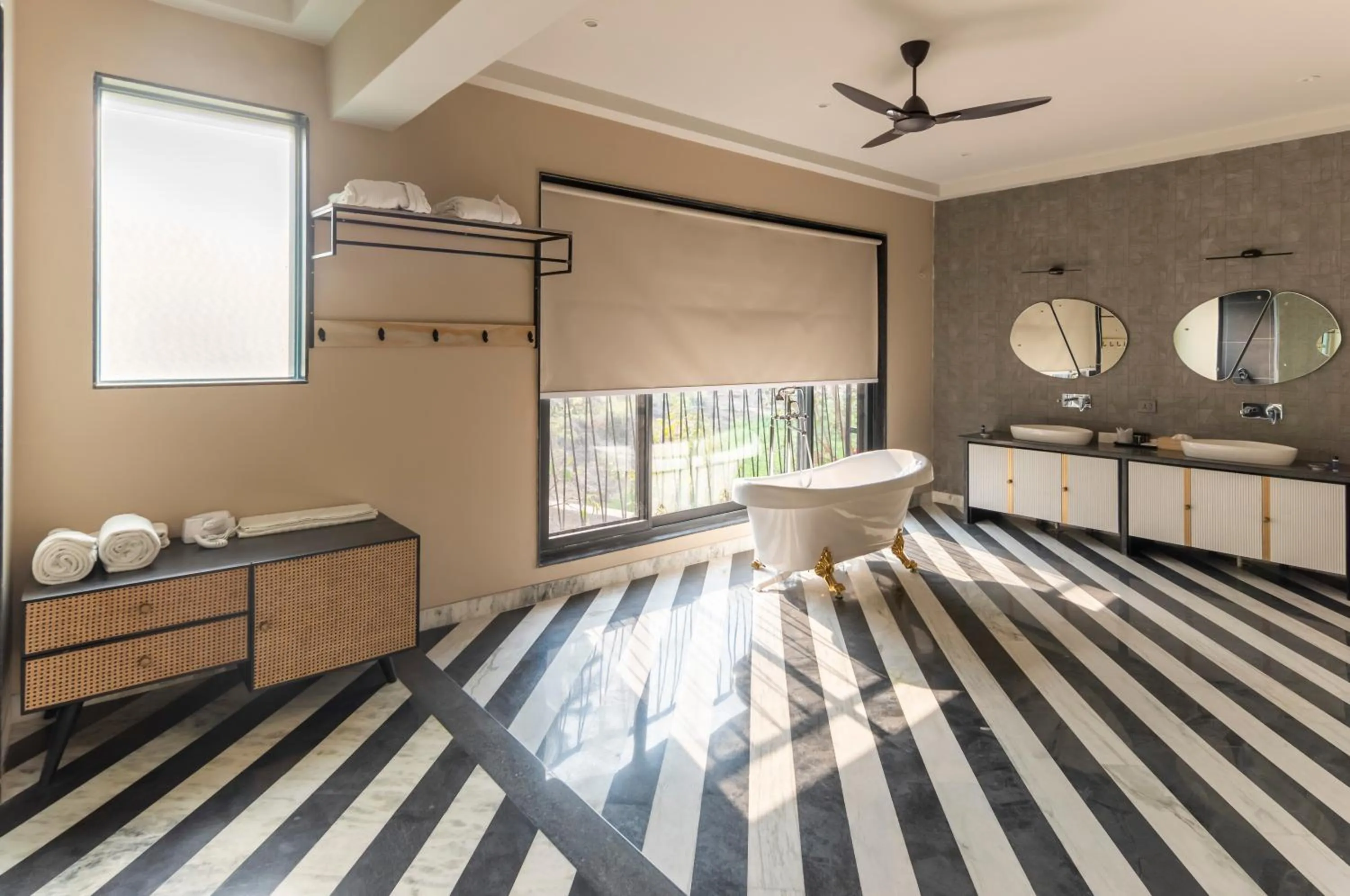 Bathroom in Vanaashrya Resort and Spa Sariska